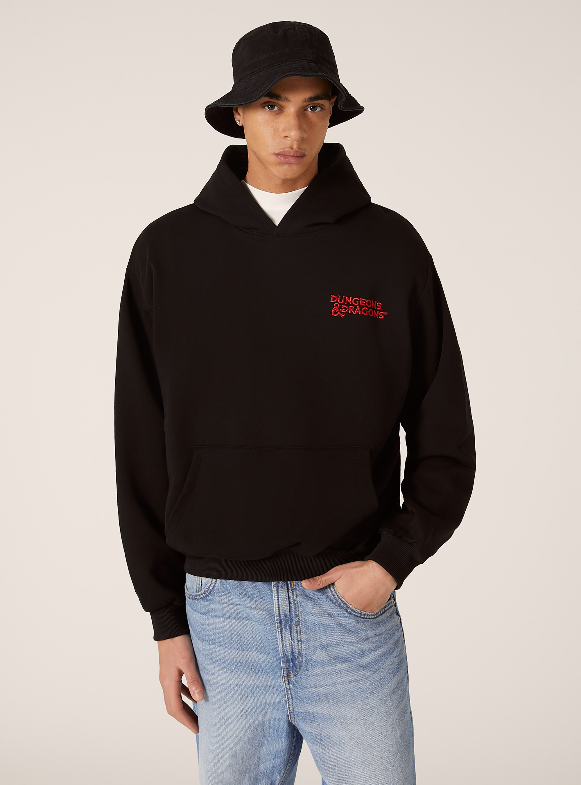 Sweat-shirt Dungeons & Dragons boxy fit / Alcott, BK1 BLACK