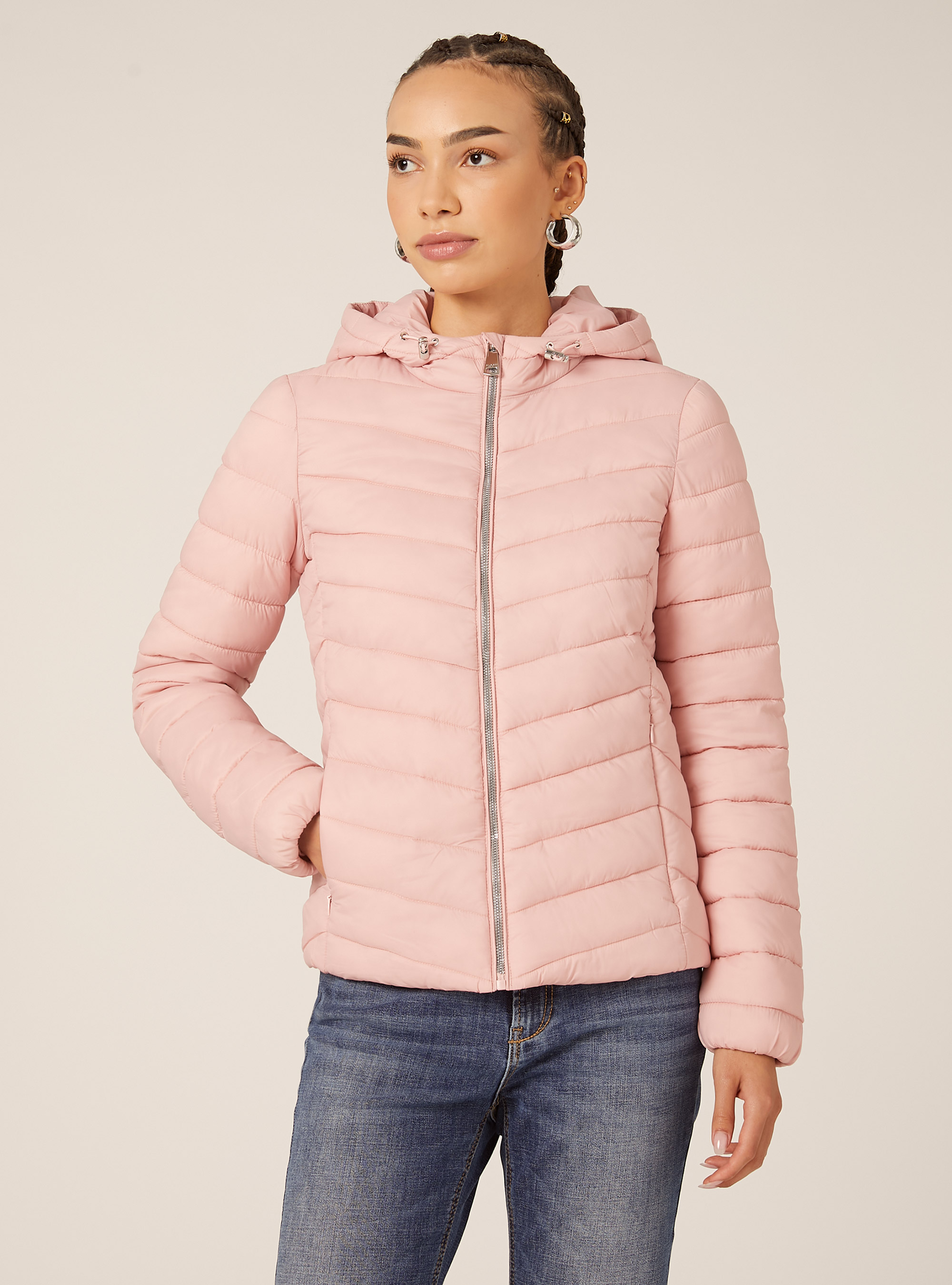 Veste avec rembourrage recycl&eacute;, PK2 PINK MEDIUM