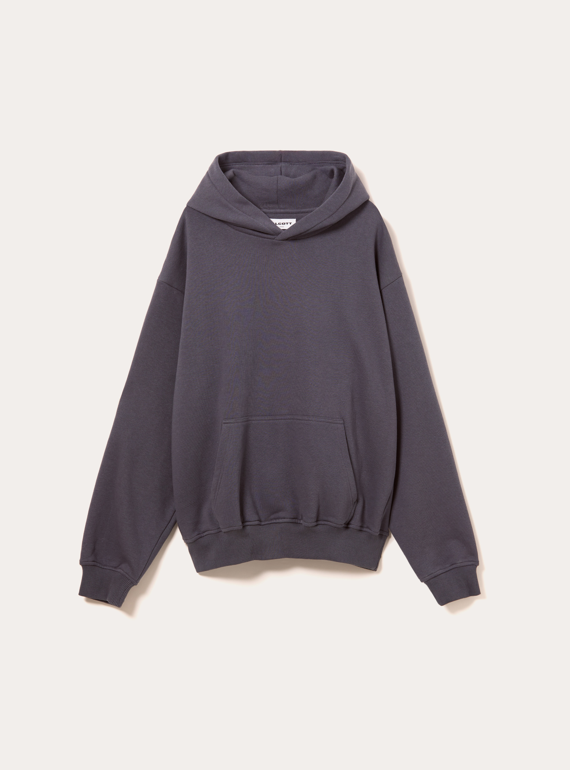 Sweat &agrave; capuche coupe boxy, BL2 BLUE MEDIUM