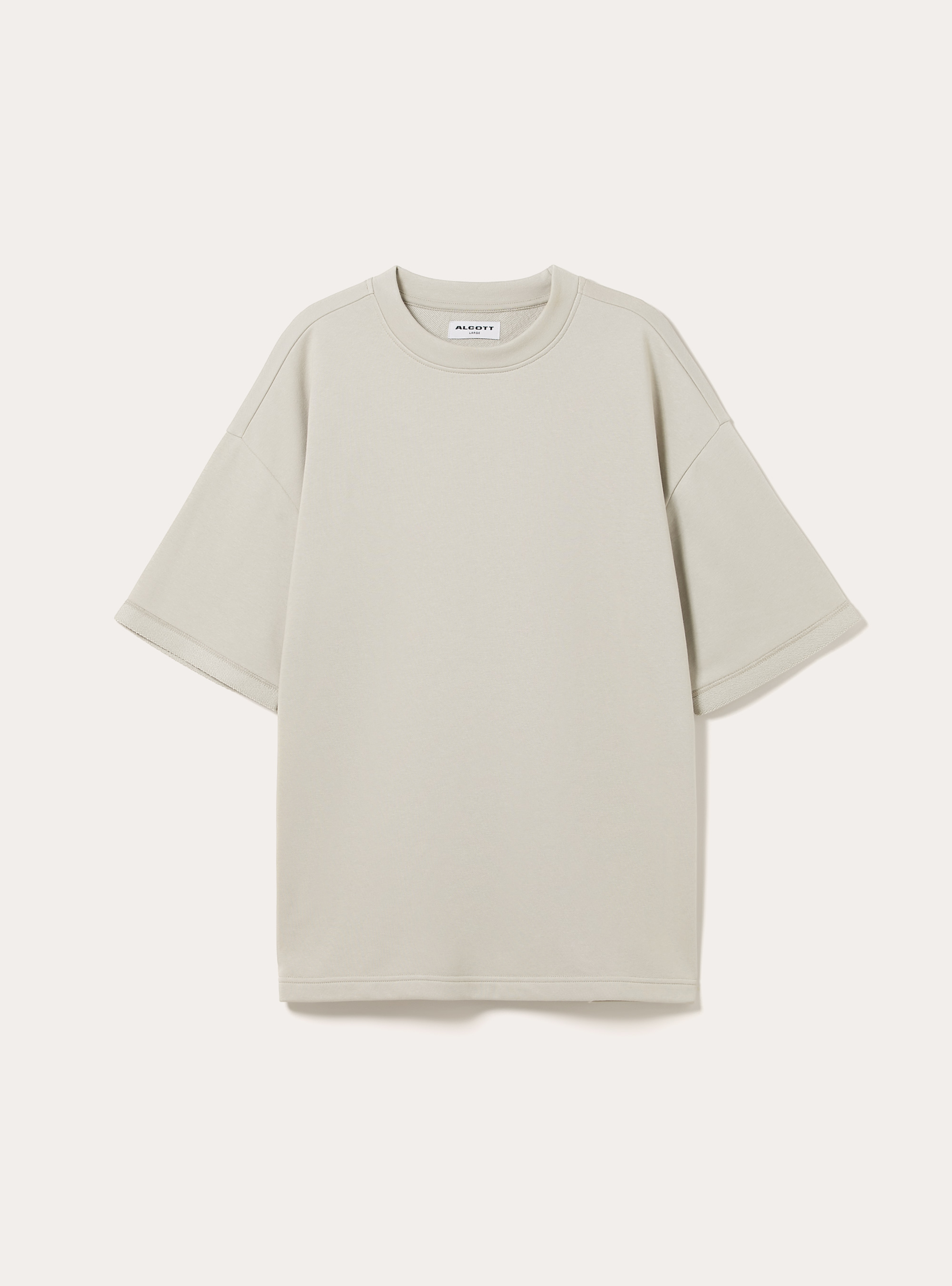 Oversize-Sweatshirt, BG1 BEIGE DARK