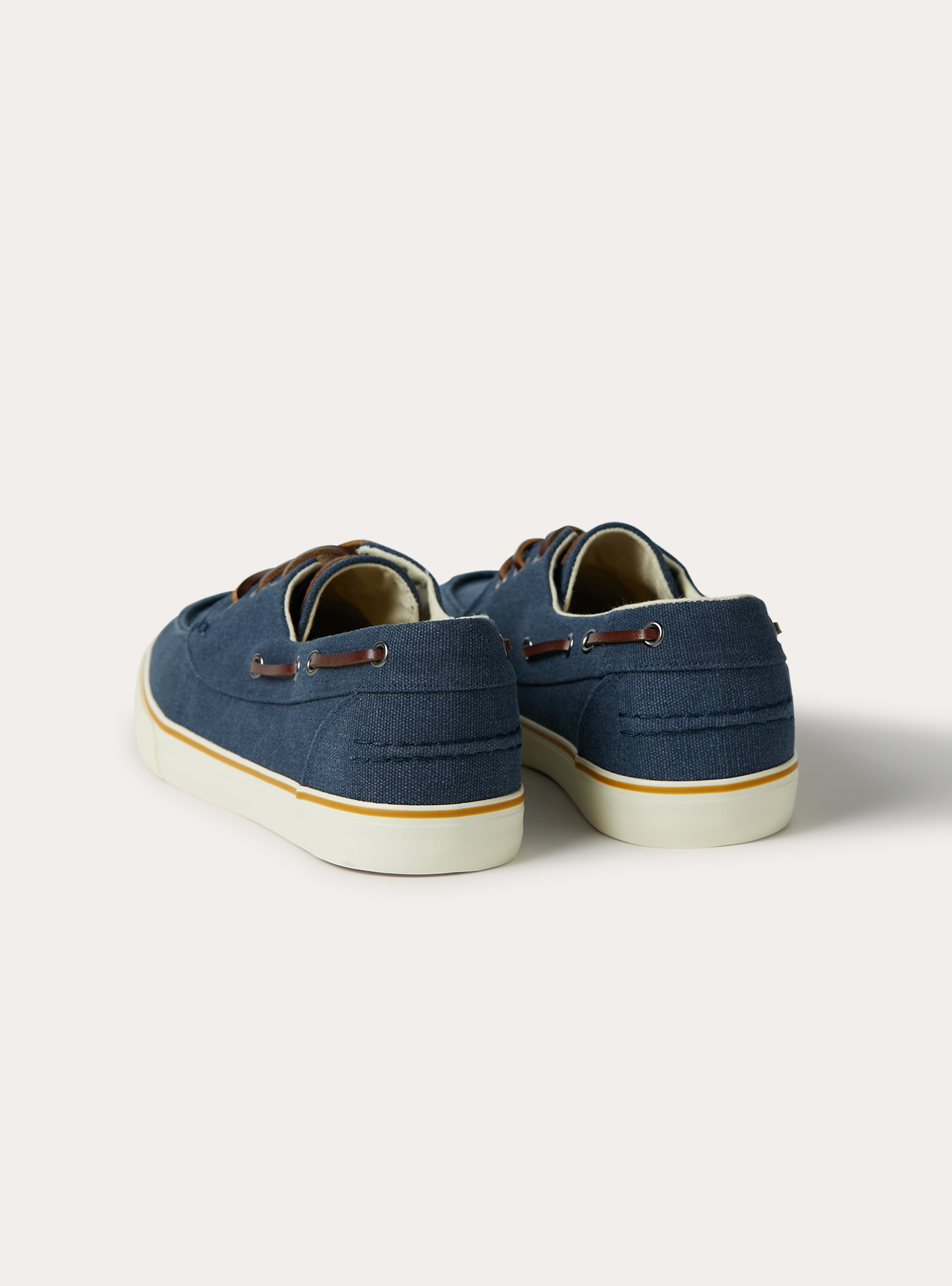 L&auml;ssige Bootsschuhe aus Canvas, NA2 NAVY MEDIUM