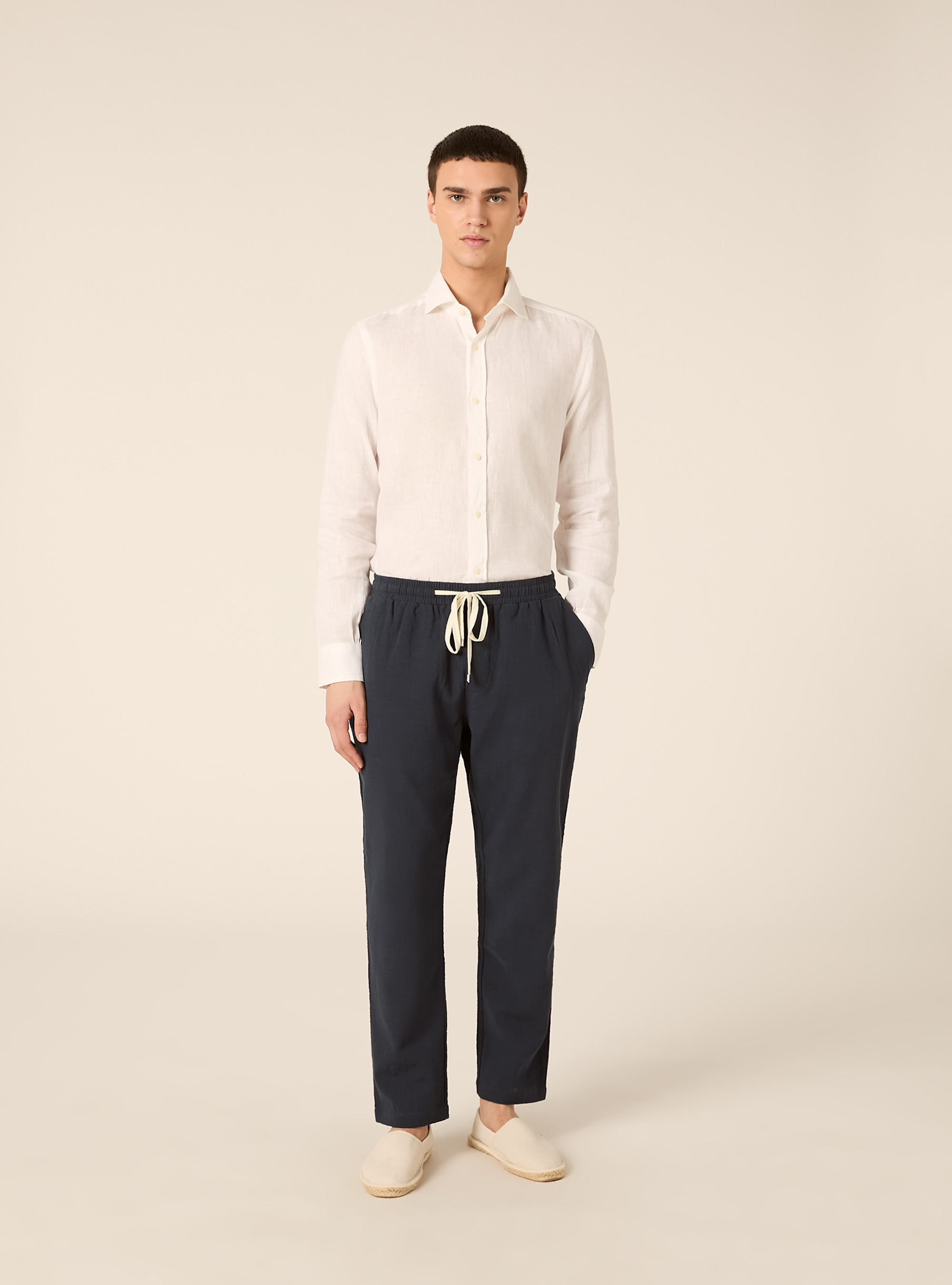 Lightweight jogger pants, NA2 NAVY MEDIUM