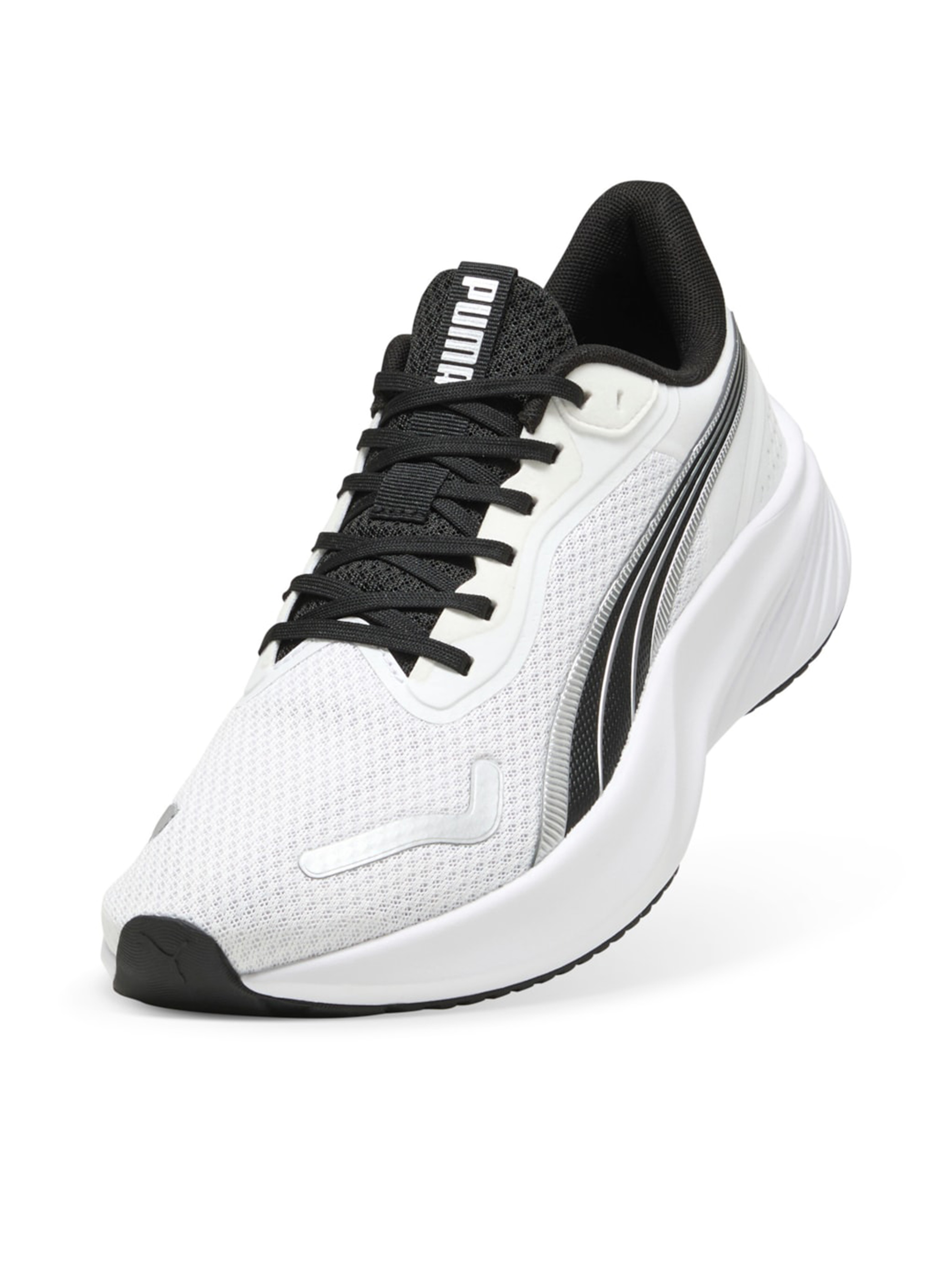 Puma Pounce lite shoes, WHITE/BLACK B71