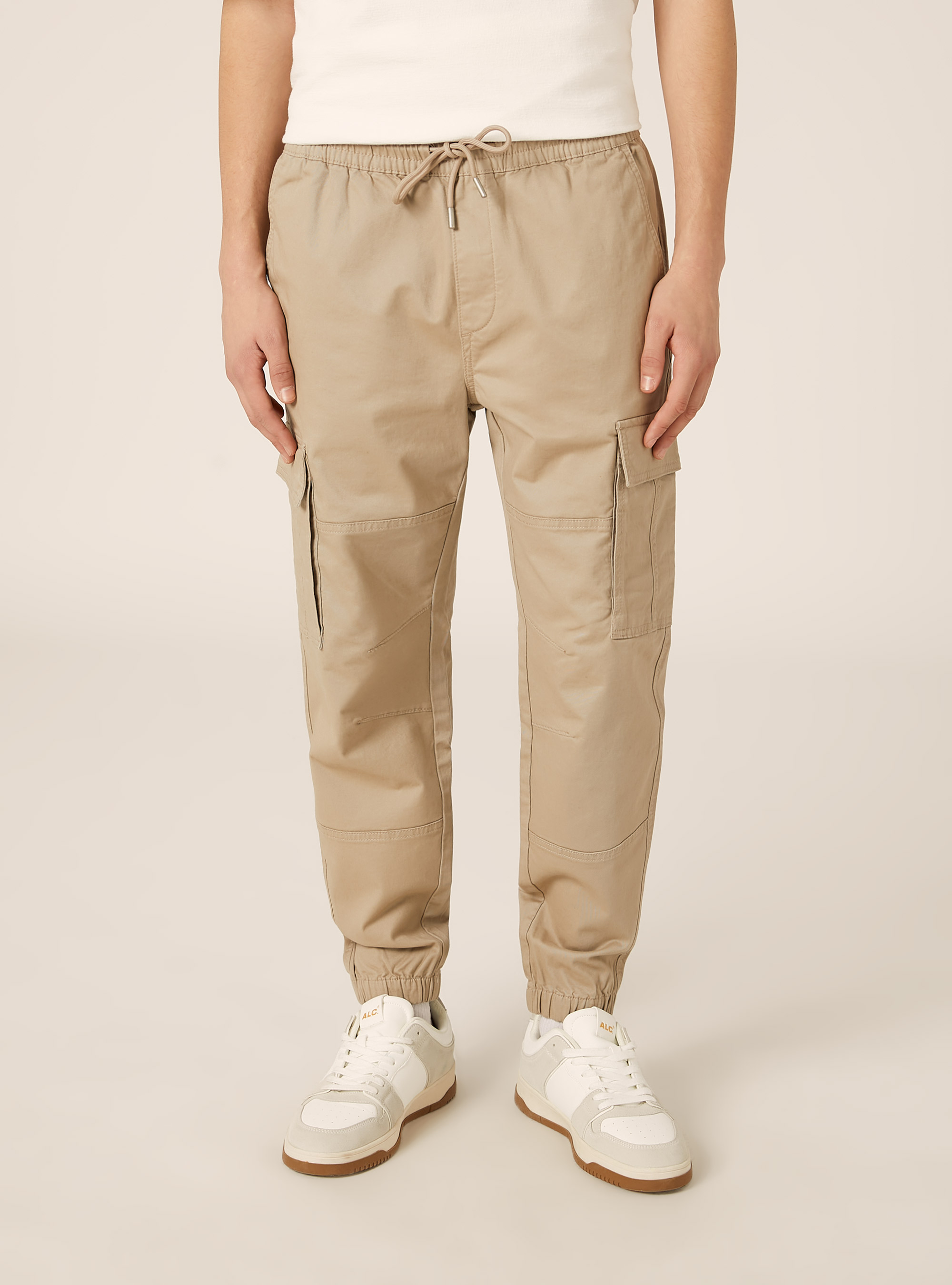 Twill cargo pants, BG2 BEIGE MEDIUM