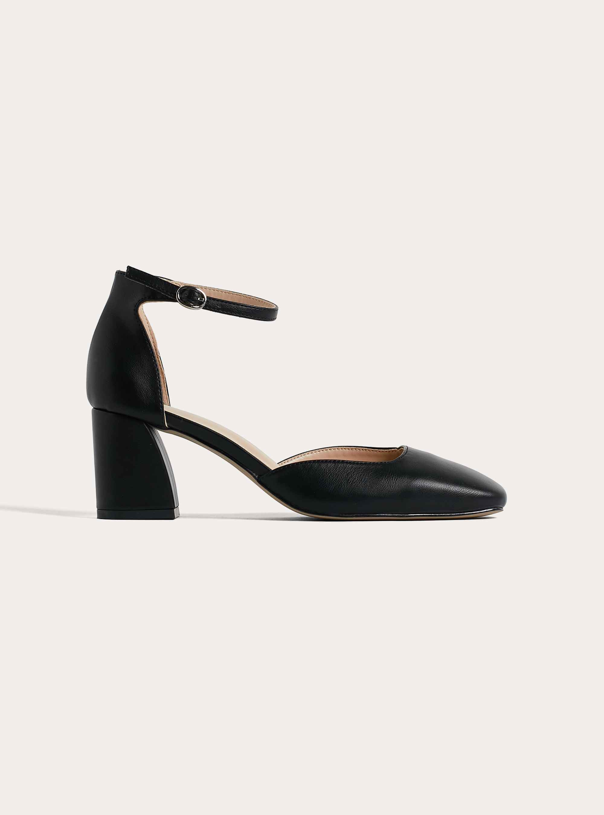 Pumps mit eckiger Spitze, BK1 BLACK