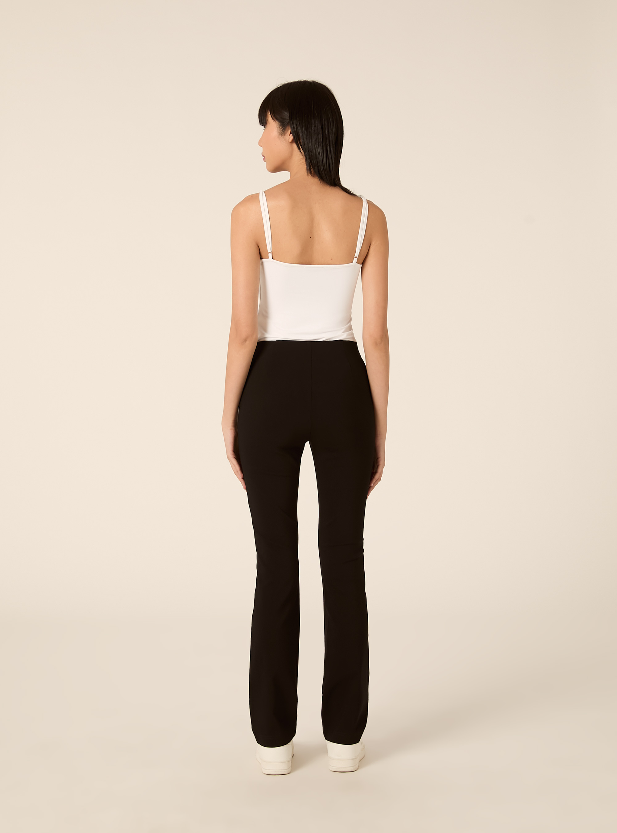 Slim-fit pants, BK1 BLACK