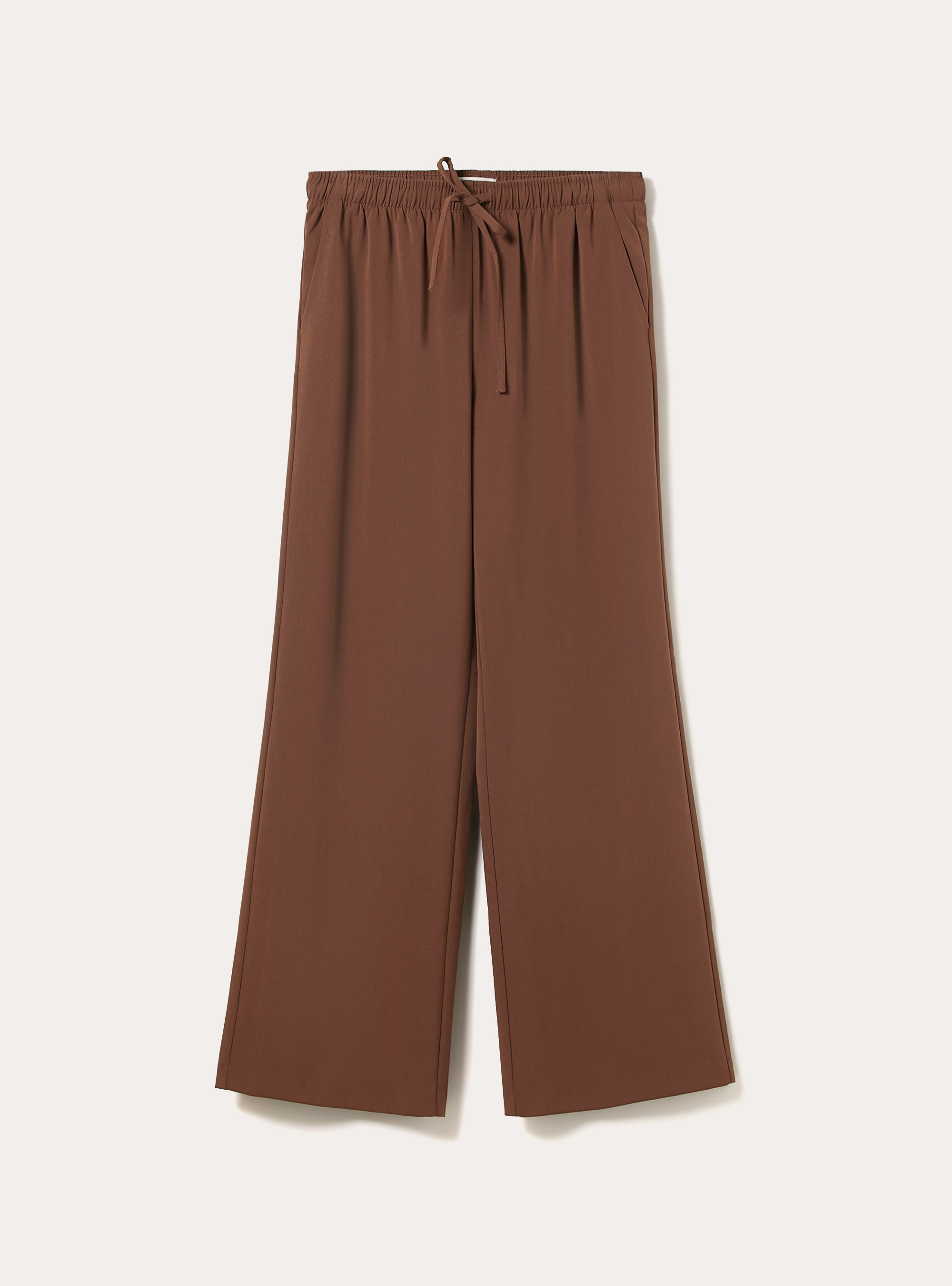 Pantalones elegantes con cord&oacute;n, BR2 BROWN MEDIUM