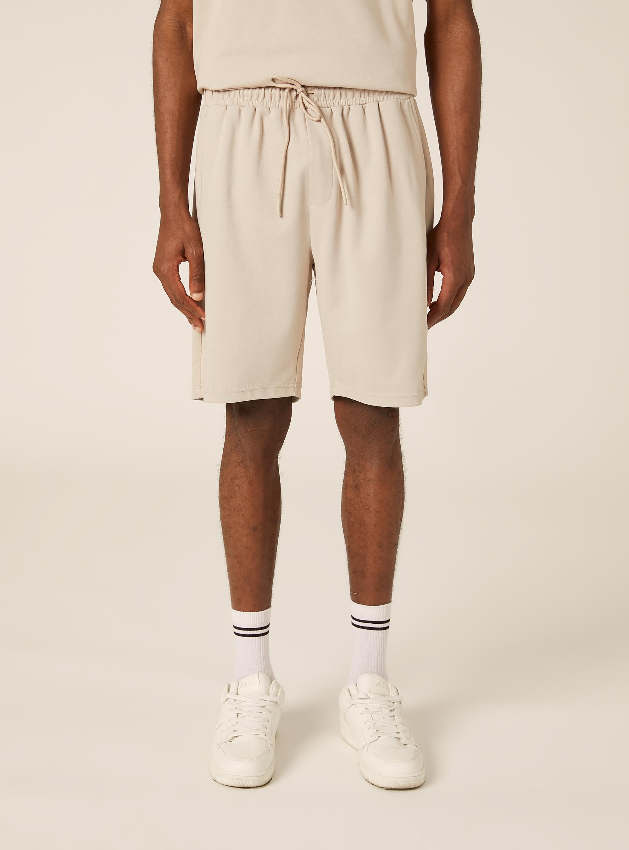 AIRes jersey Bermuda shorts, BG2 BEIGE MEDIUM