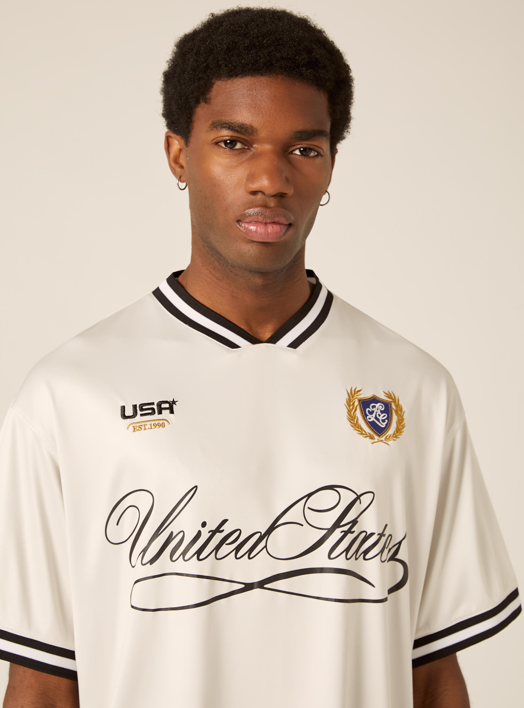 Blokecore Technical Lightweight Football Jersey, WH2 WHITE
