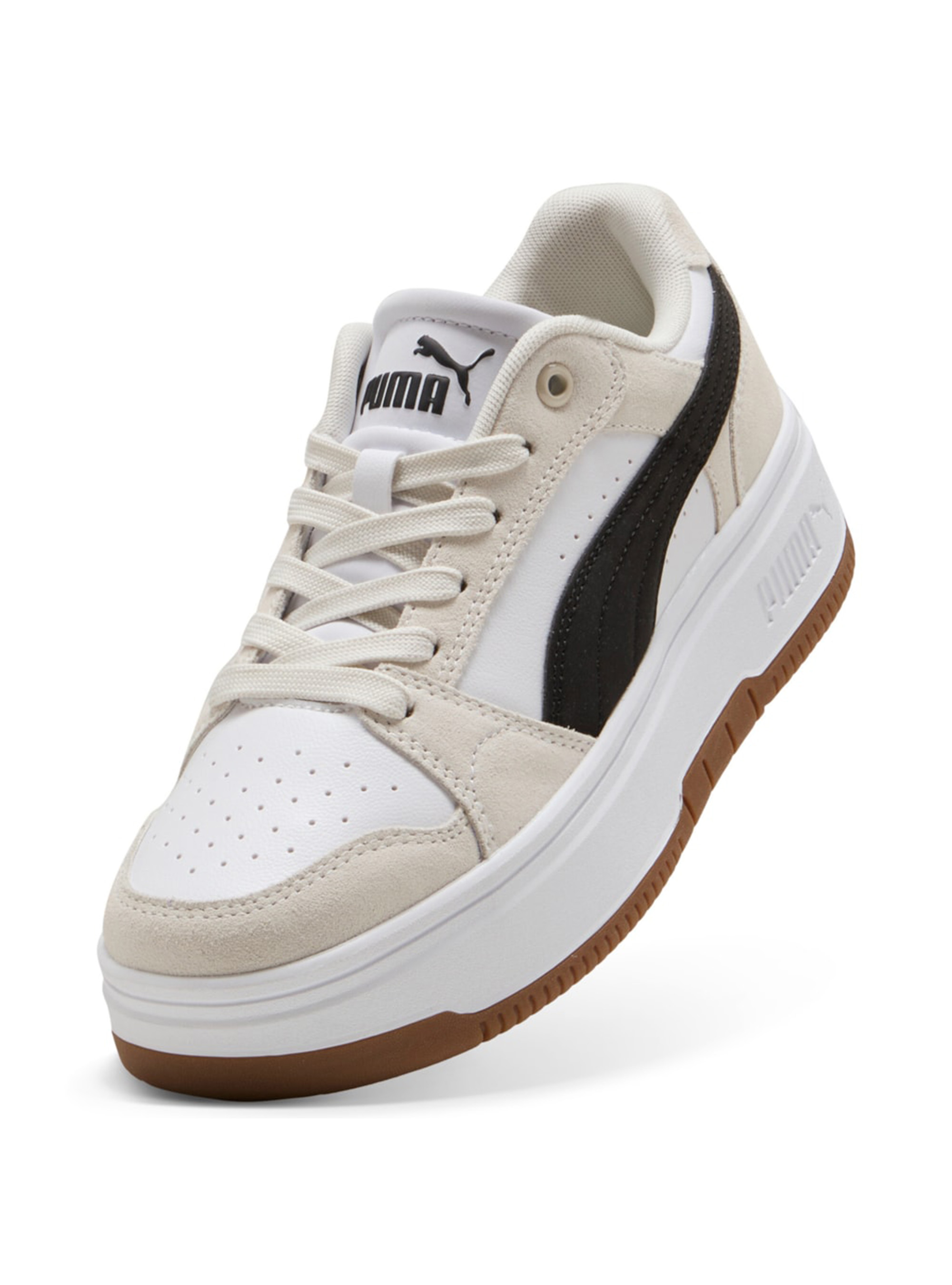 Baskets en daim Rebound Femme Low Puma, WH2 WHITE