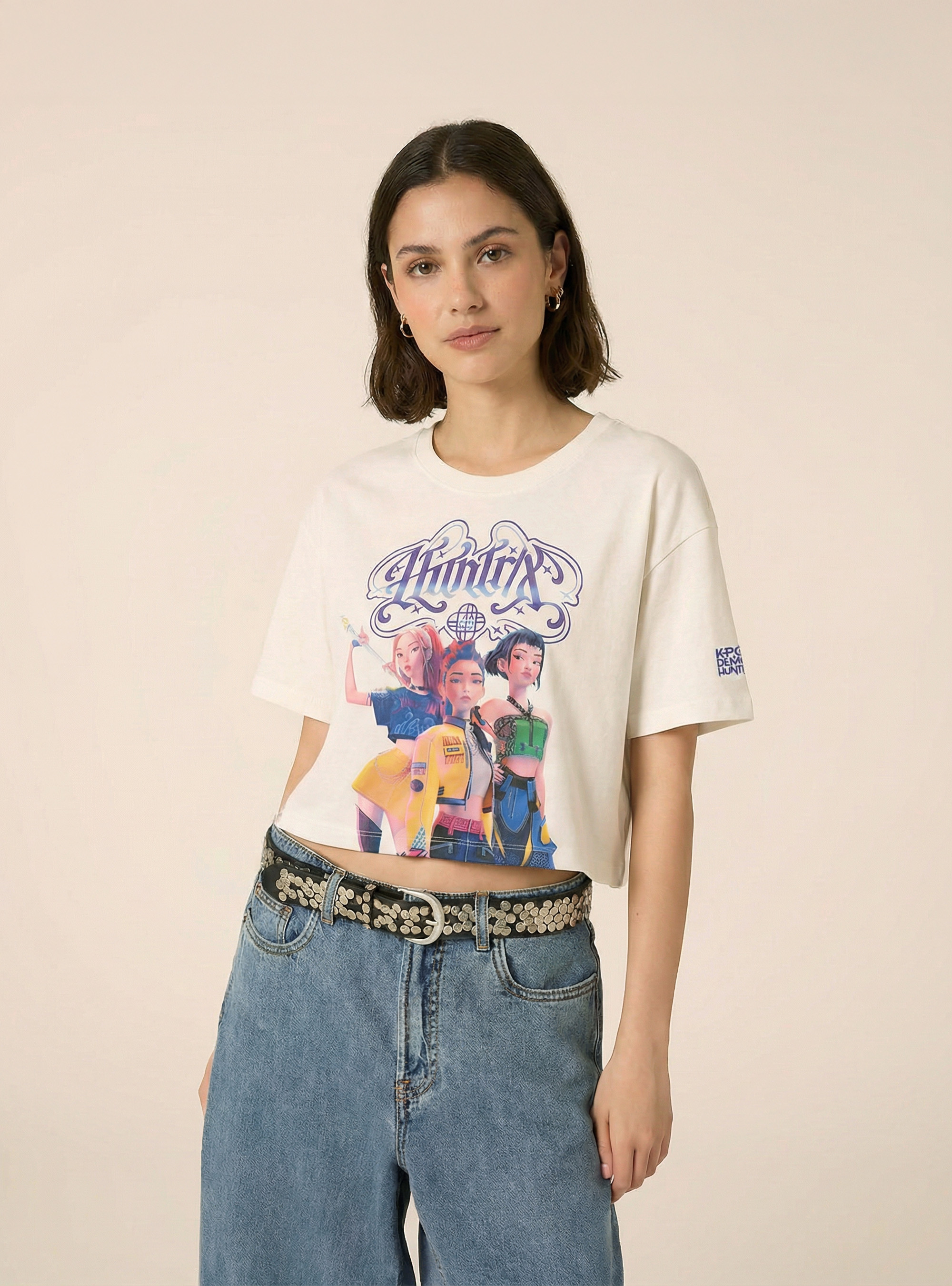 Camiseta con Licencia KPop Demon Hunters, WH2 WHITE