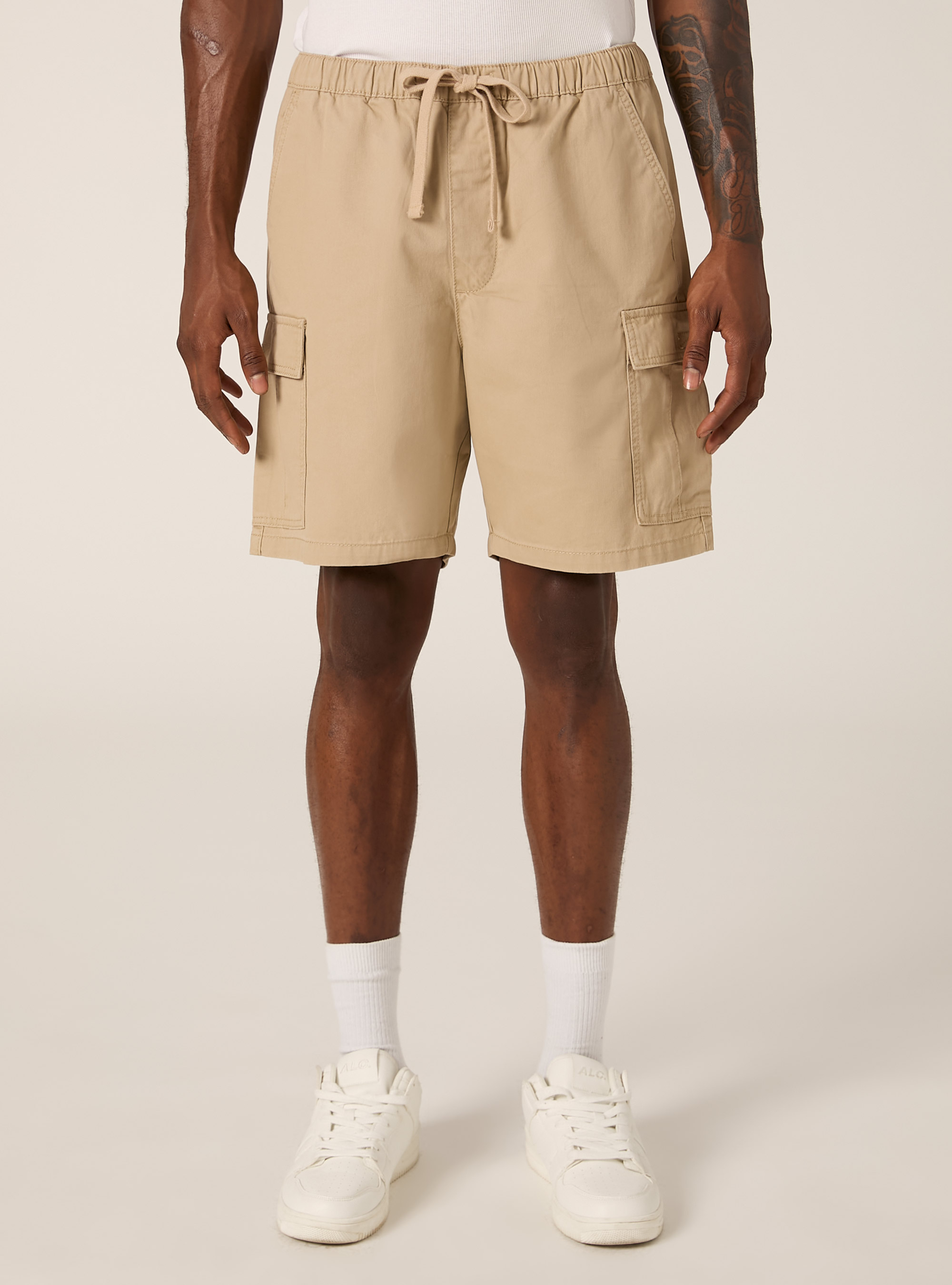 Bermuda cargo en serg&eacute; coul&eacute;, TB2 TOBACCO MEDIUM