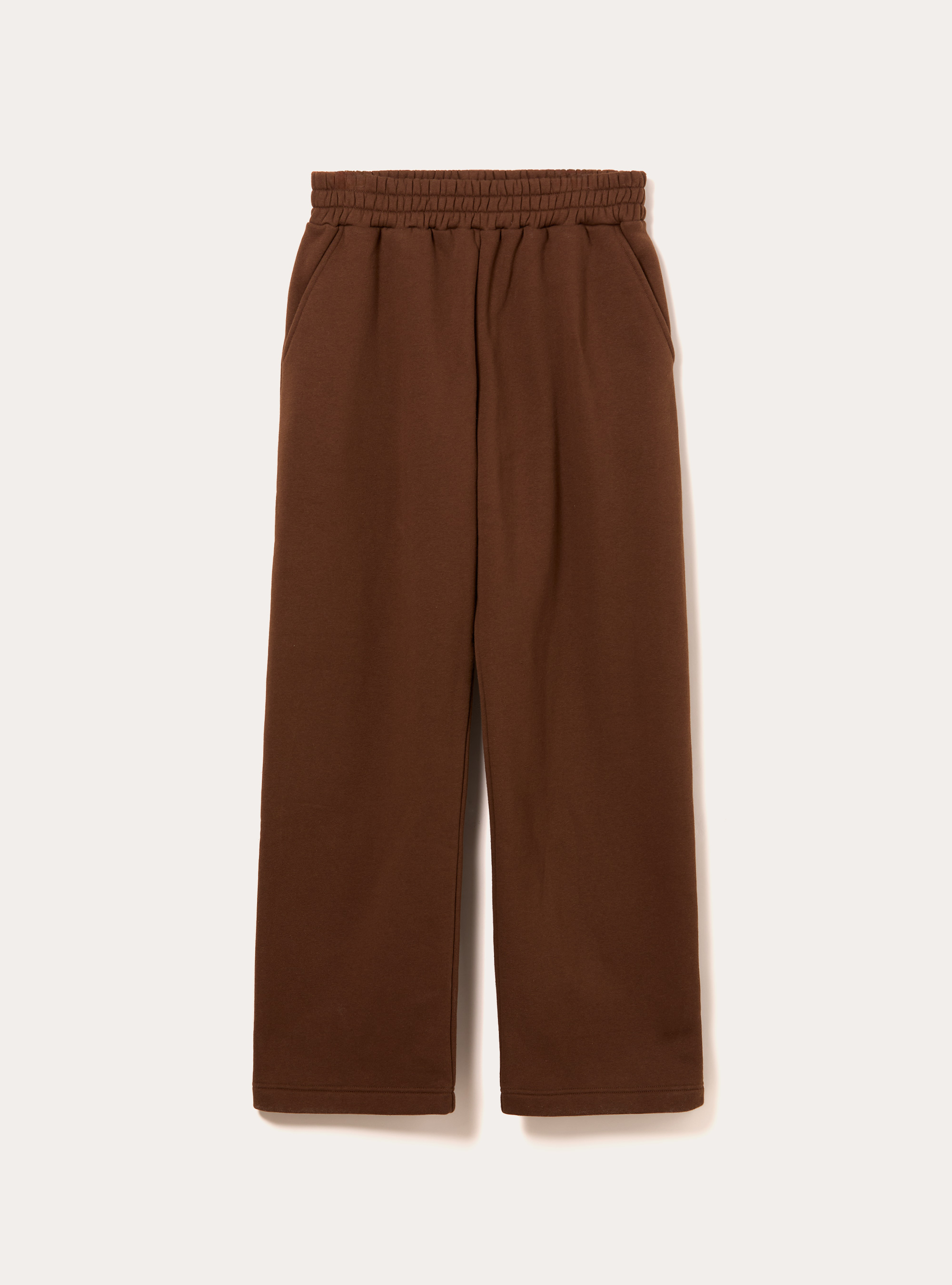 Pantalon ample en molleton, BR2 BROWN MEDIUM