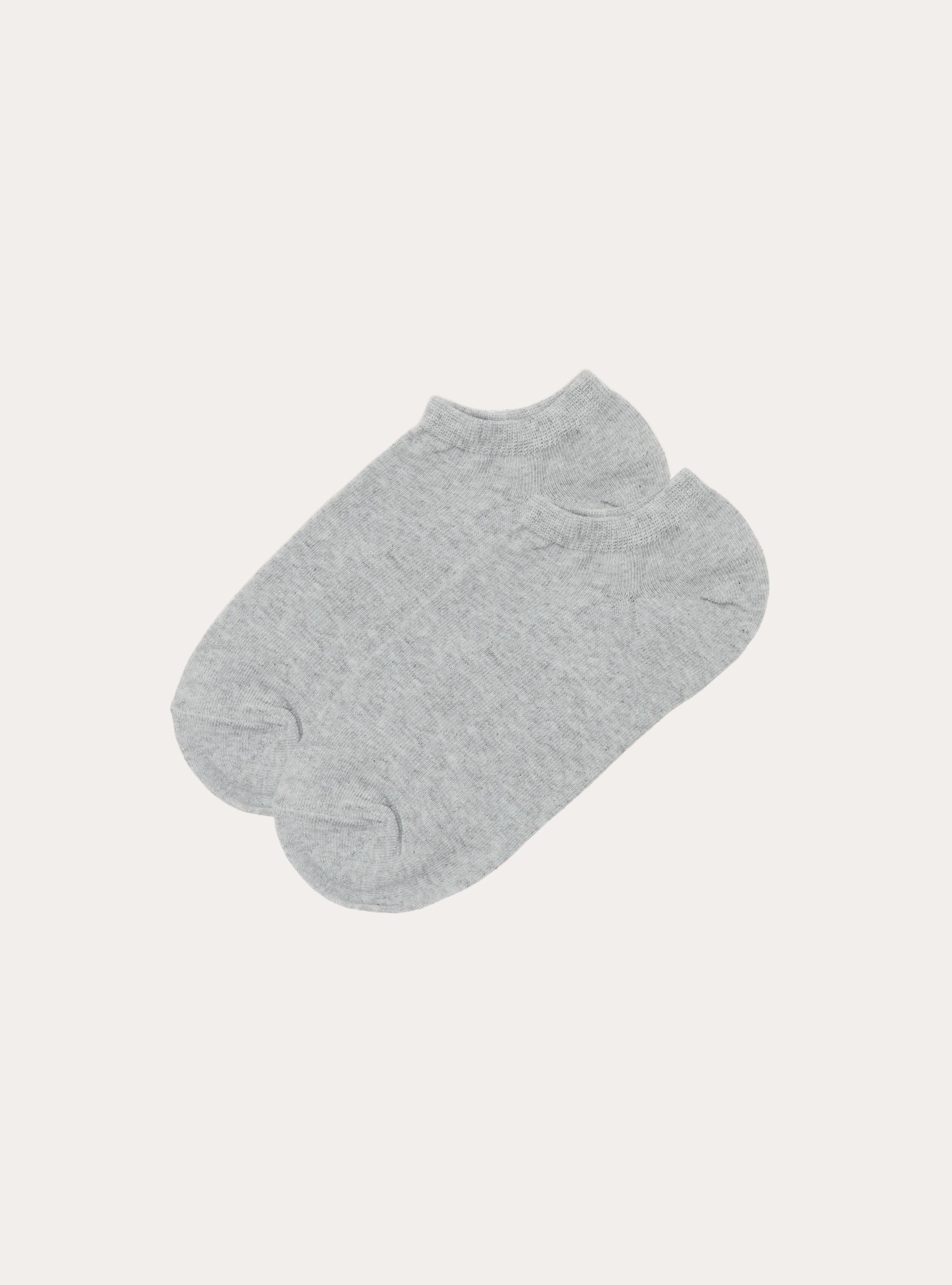 Lote de 3 pares de calcetines de algod&oacute;n, MGY3 GREY MEL LIGHT