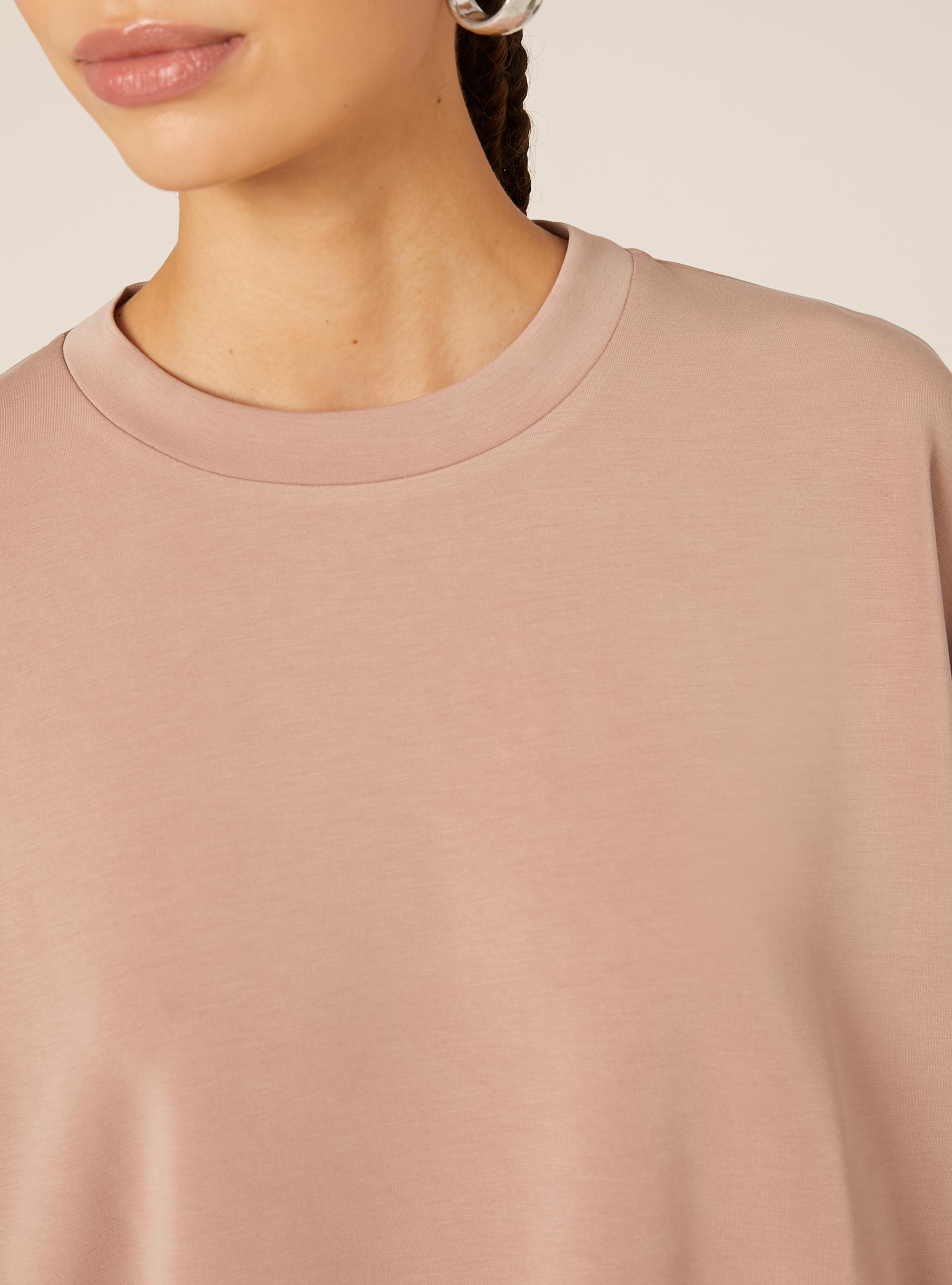 Sweat-shirt doux au toucher, PK2 PINK MEDIUM