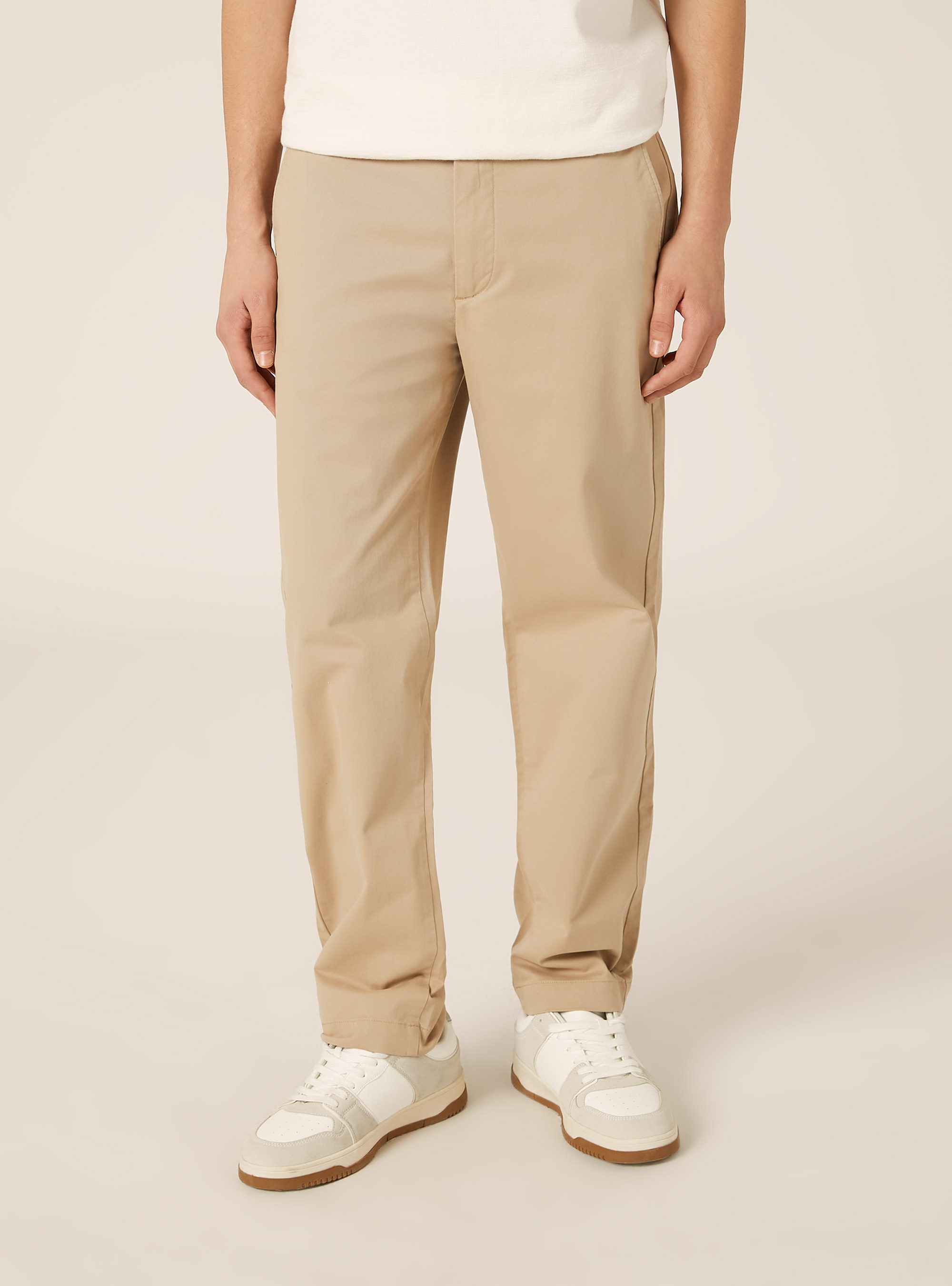 Slim Fit Chino-Hose, BG2 BEIGE MEDIUM
