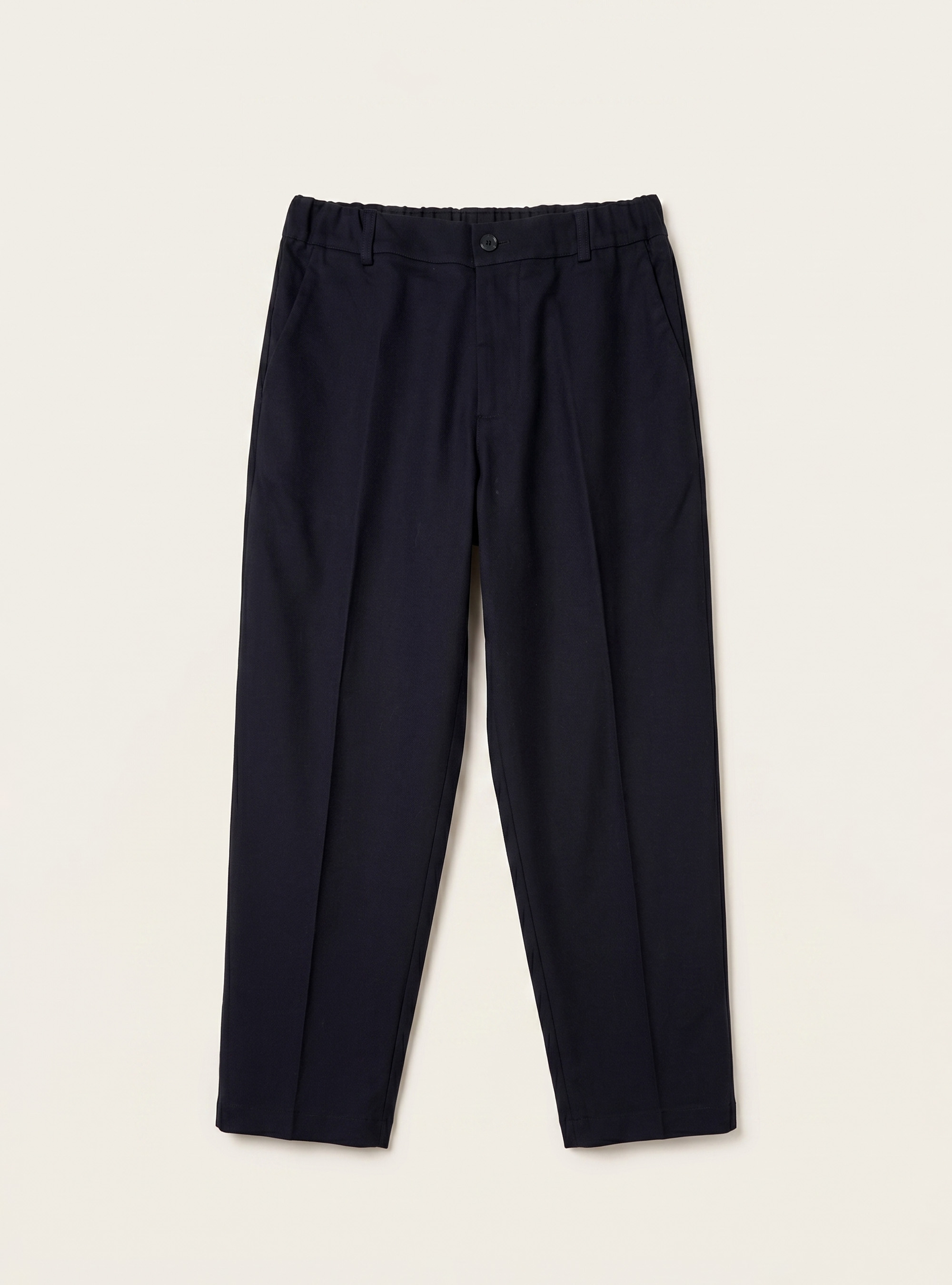 Pantalon classique &agrave; taille &eacute;lastiqu&eacute;e, NA1 NAVY DARK