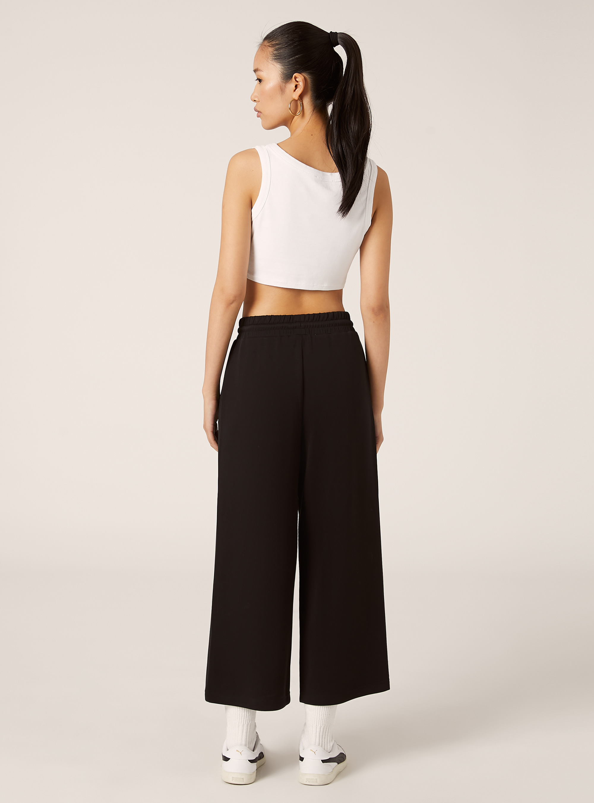 Soft-Touch-Culotte-Hose, BK1 BLACK