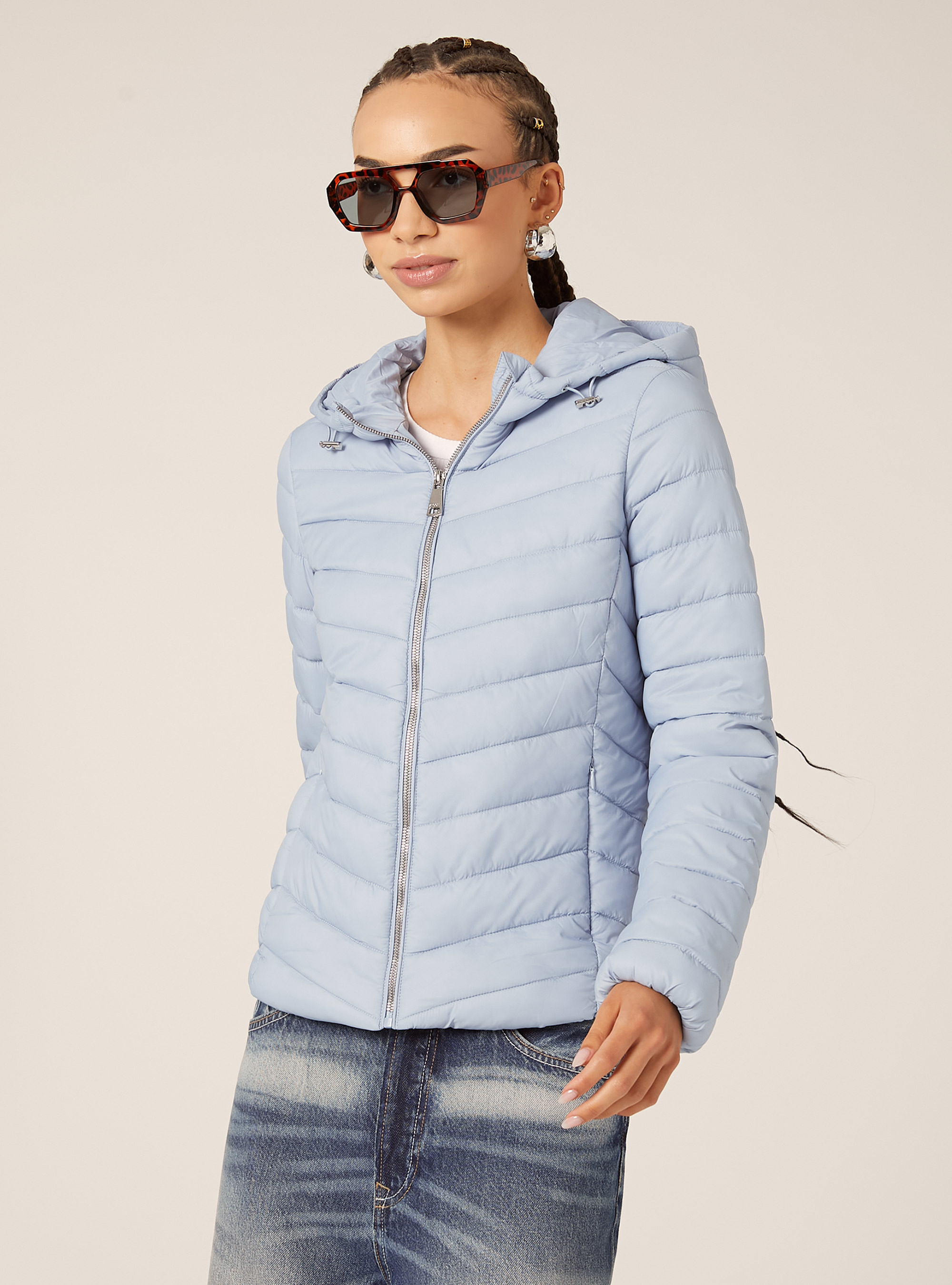 Veste avec rembourrage recycl&eacute;, AZ1 AZURE DARK