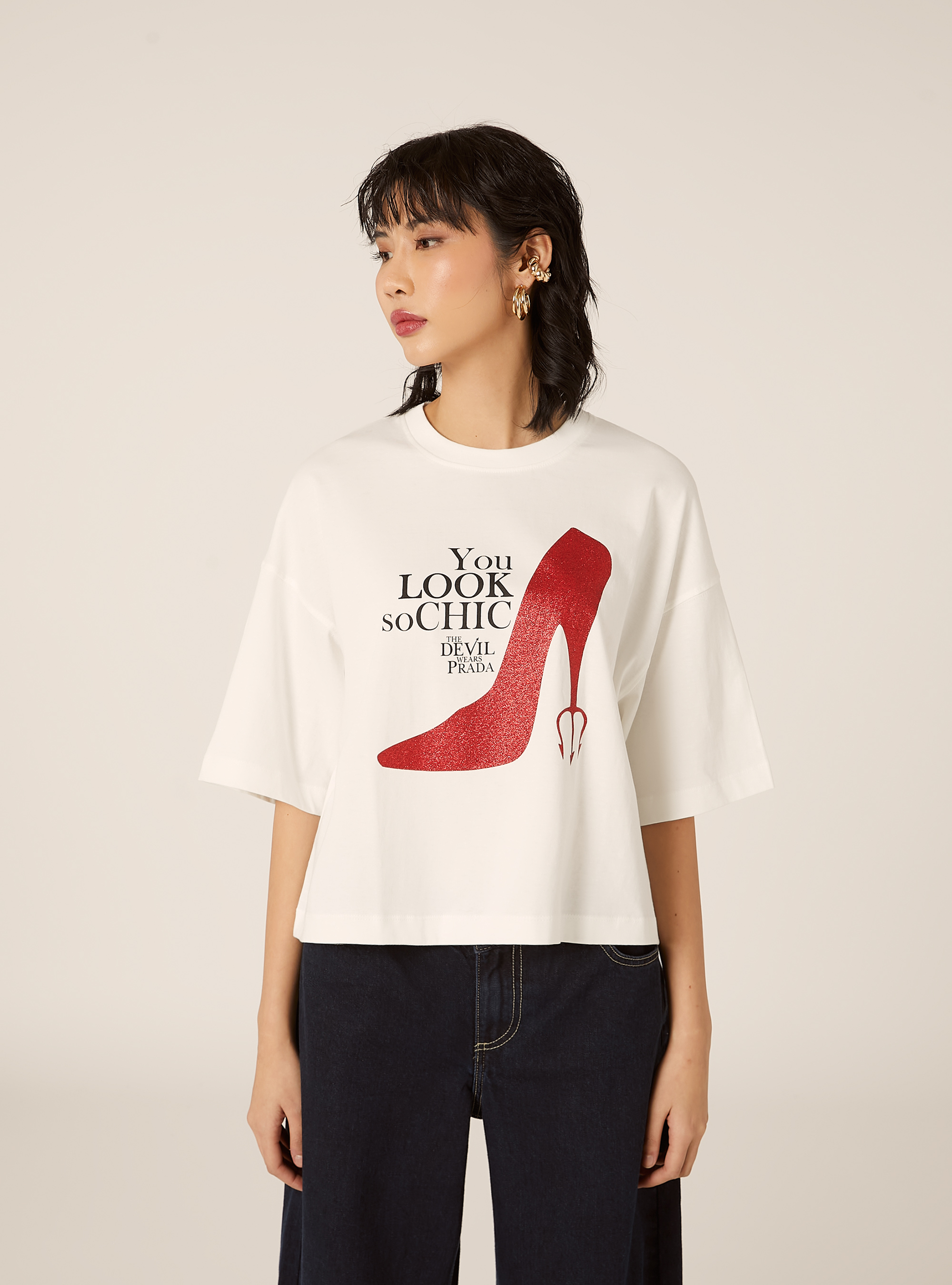 The Devil Wears Prada T-shirt / Alcott, WH2 WHITE