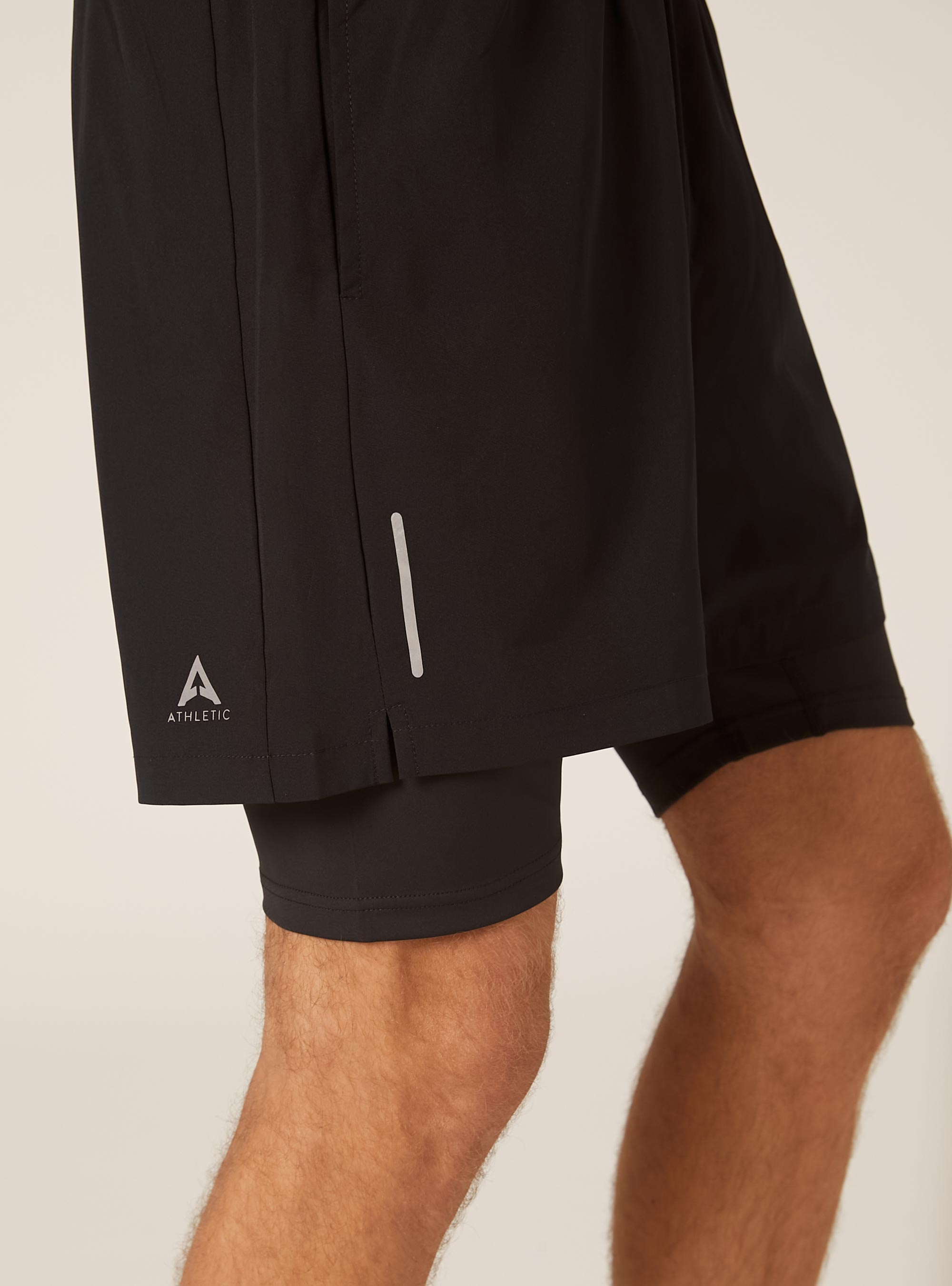 Bermudas con culotte Athletic Capsule, BK1 BLACK