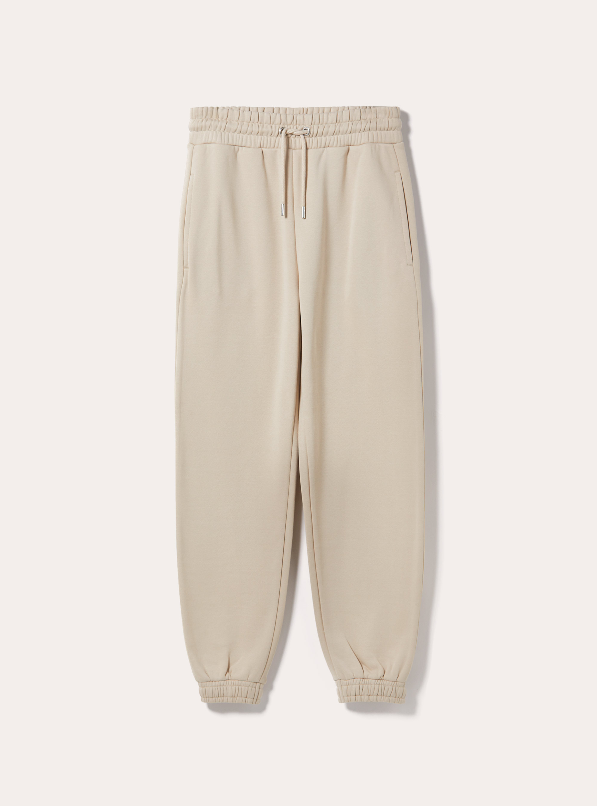 Pantaloni jogger in felpa, BG2 BEIGE MEDIUM