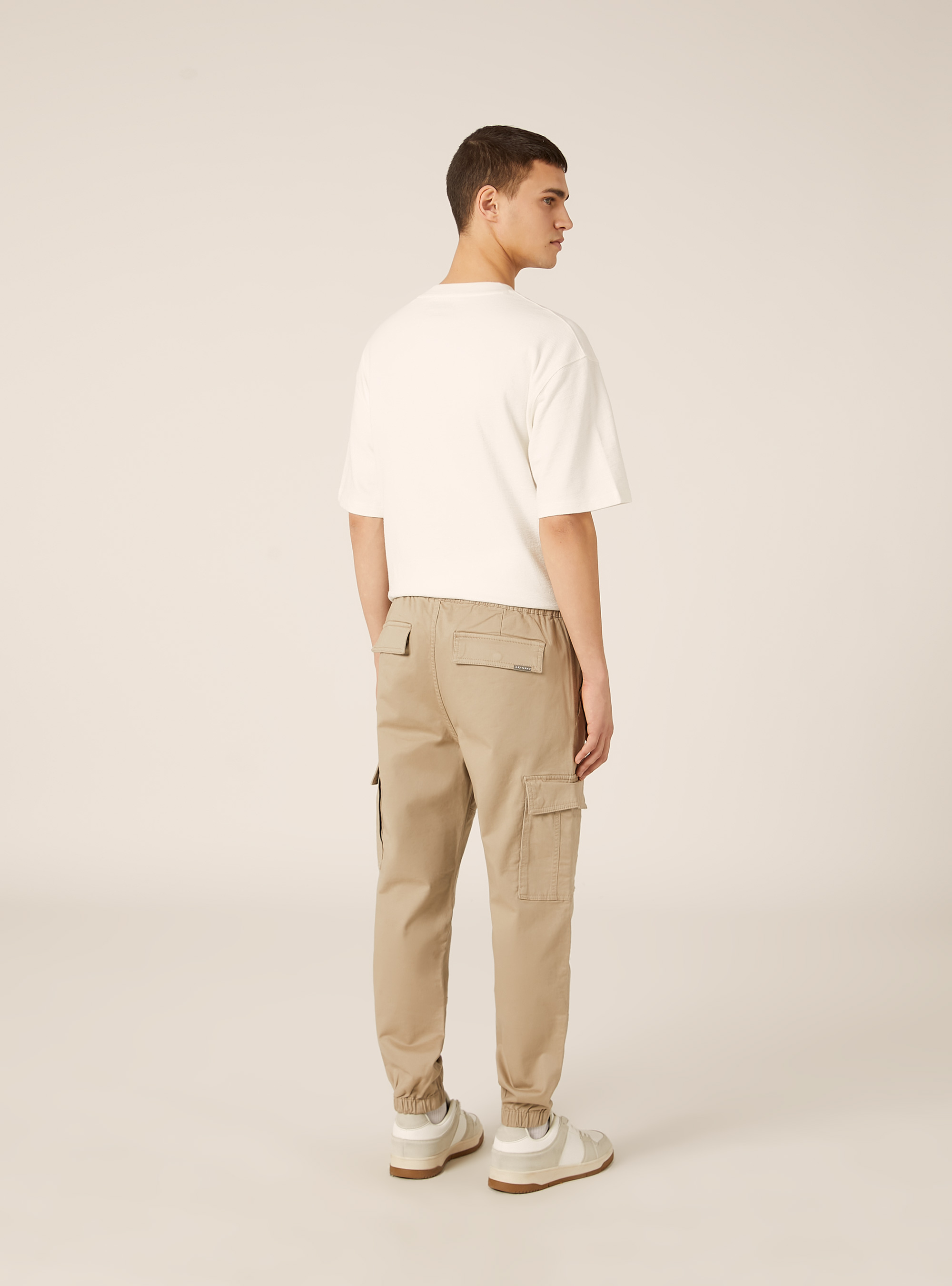 Twill cargo pants, BG2 BEIGE MEDIUM