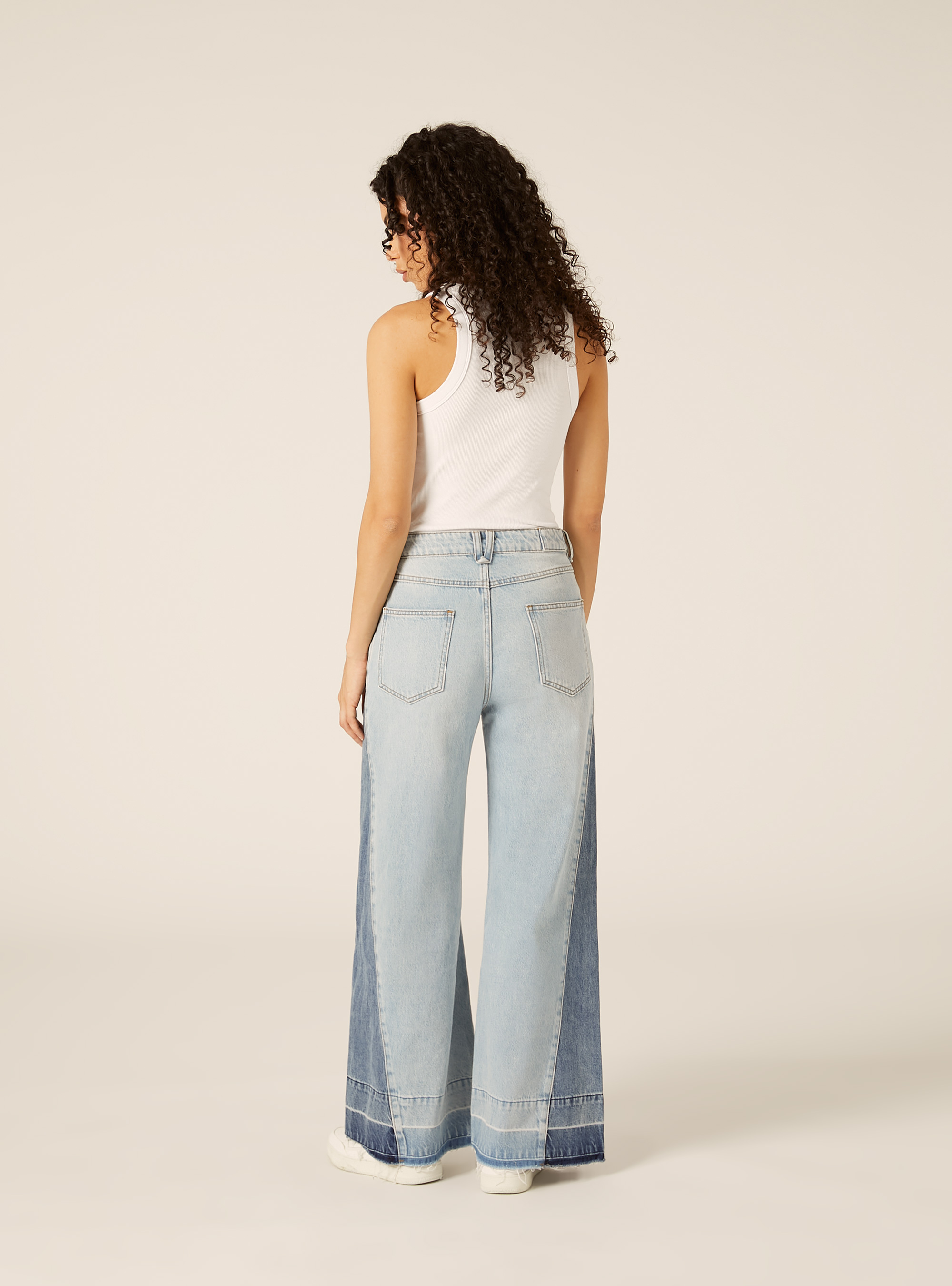 Jean Large Patchwork, D006 AZURE