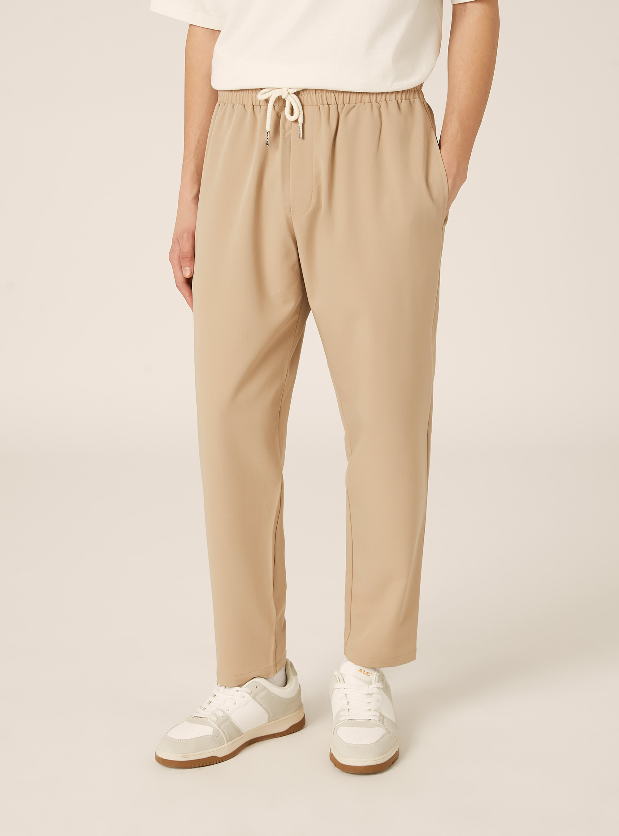 Jogginghose mit Karottenform, BG2 BEIGE MEDIUM