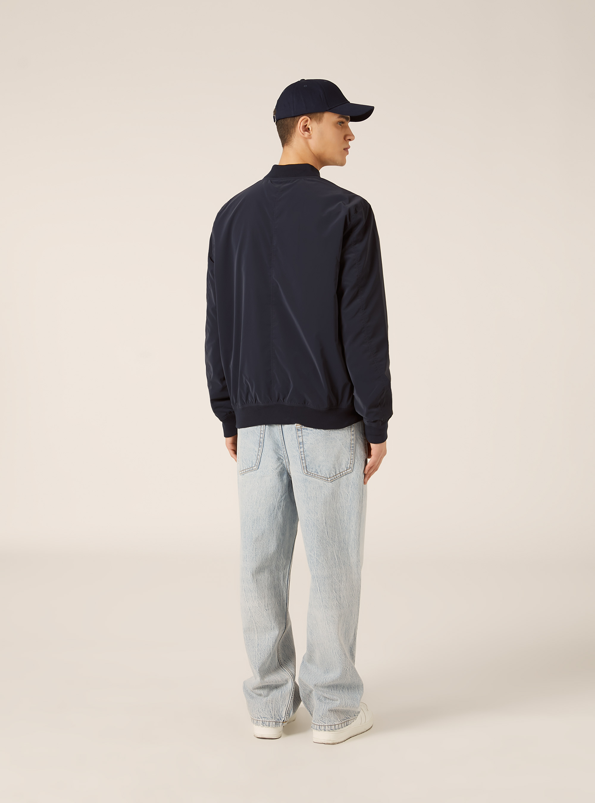 Regular fit bomber jacket, NA1 NAVY DARK