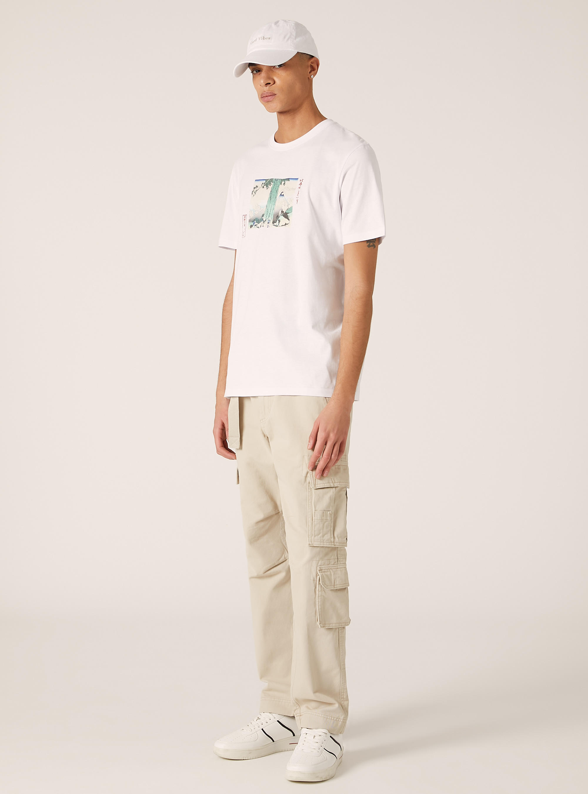 Art Collection / Alcott T-Shirt mit normaler Passform, WH3 WHITE