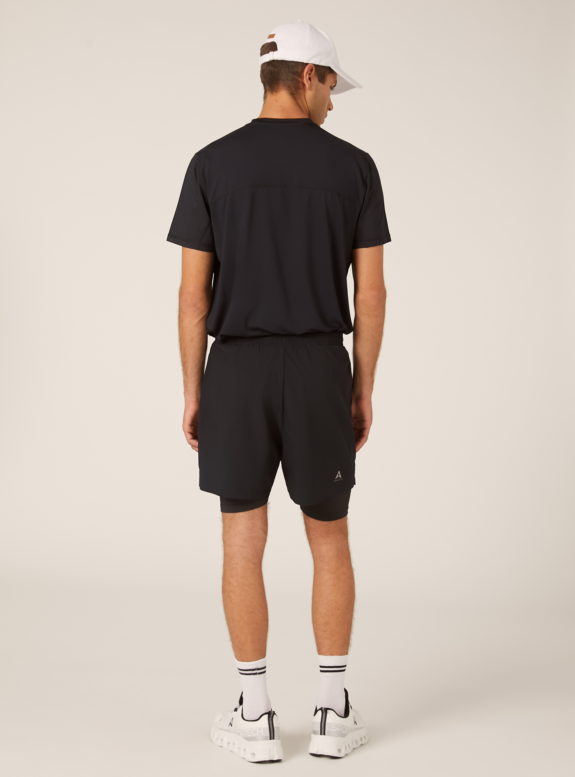 Bermudas con culotte Athletic Capsule, BK1 BLACK