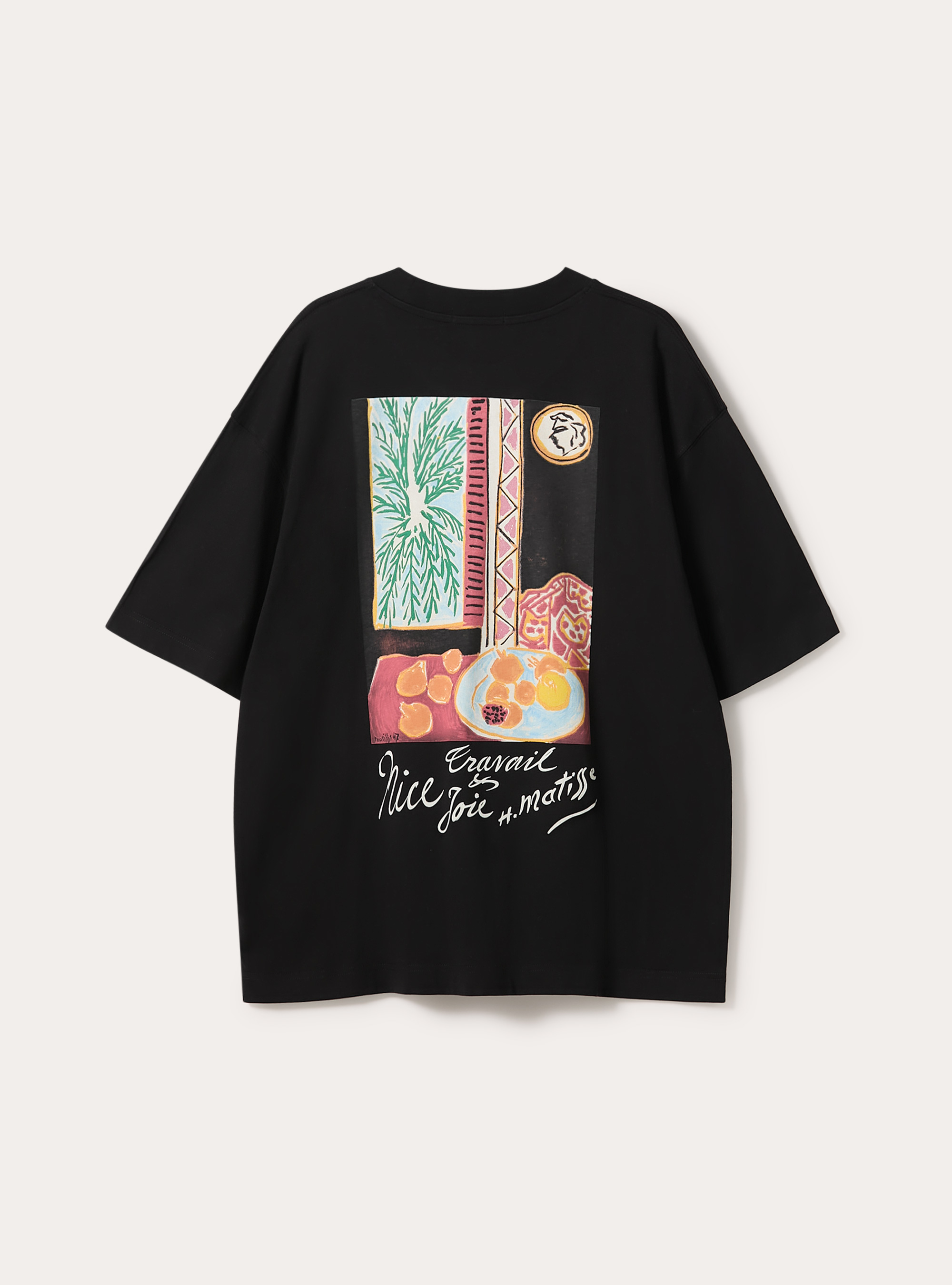 Camiseta de corte recto Henri Matisse / Alcott, BK1 BLACK