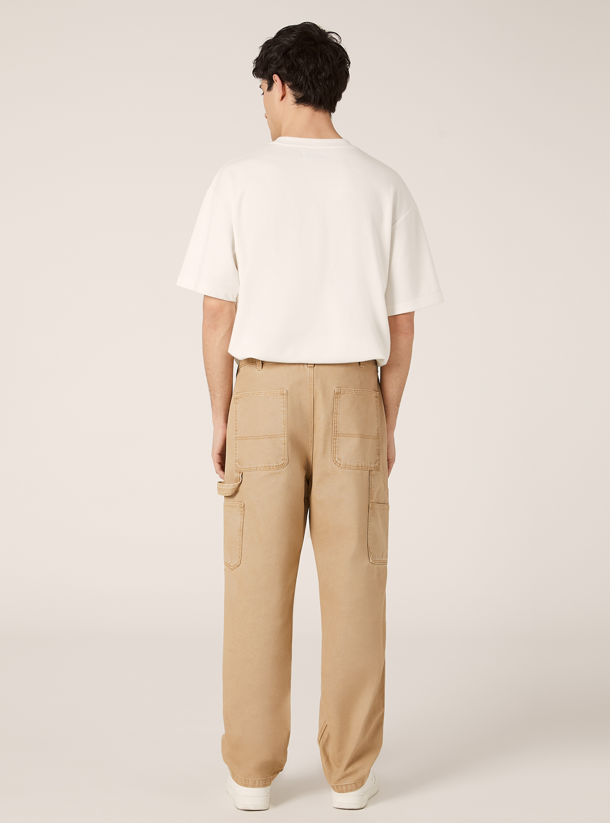 Pantalon en toile de charpentier, BG2 BEIGE MEDIUM