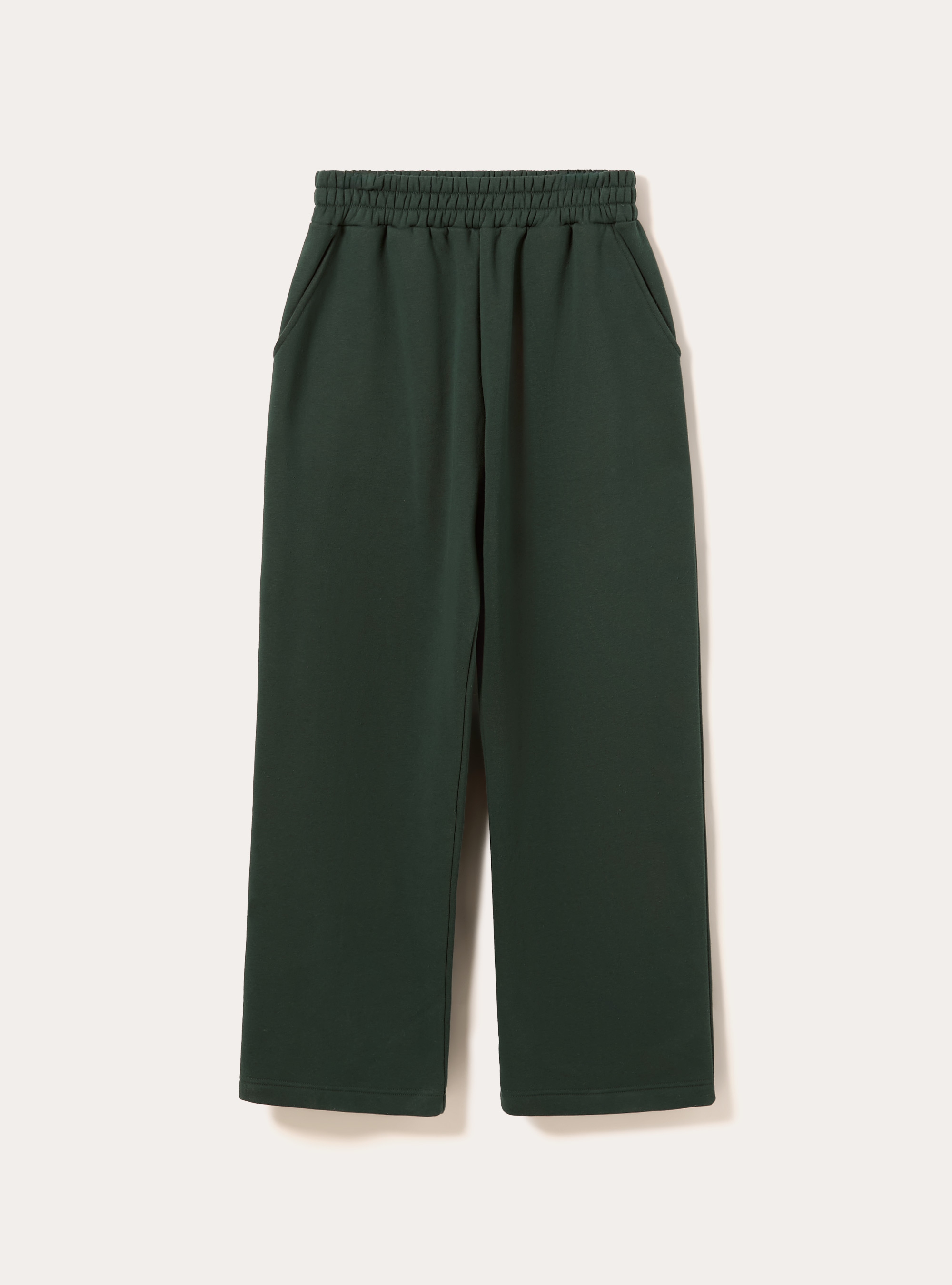 Pantalon ample en molleton, GN1 GREEN DARK