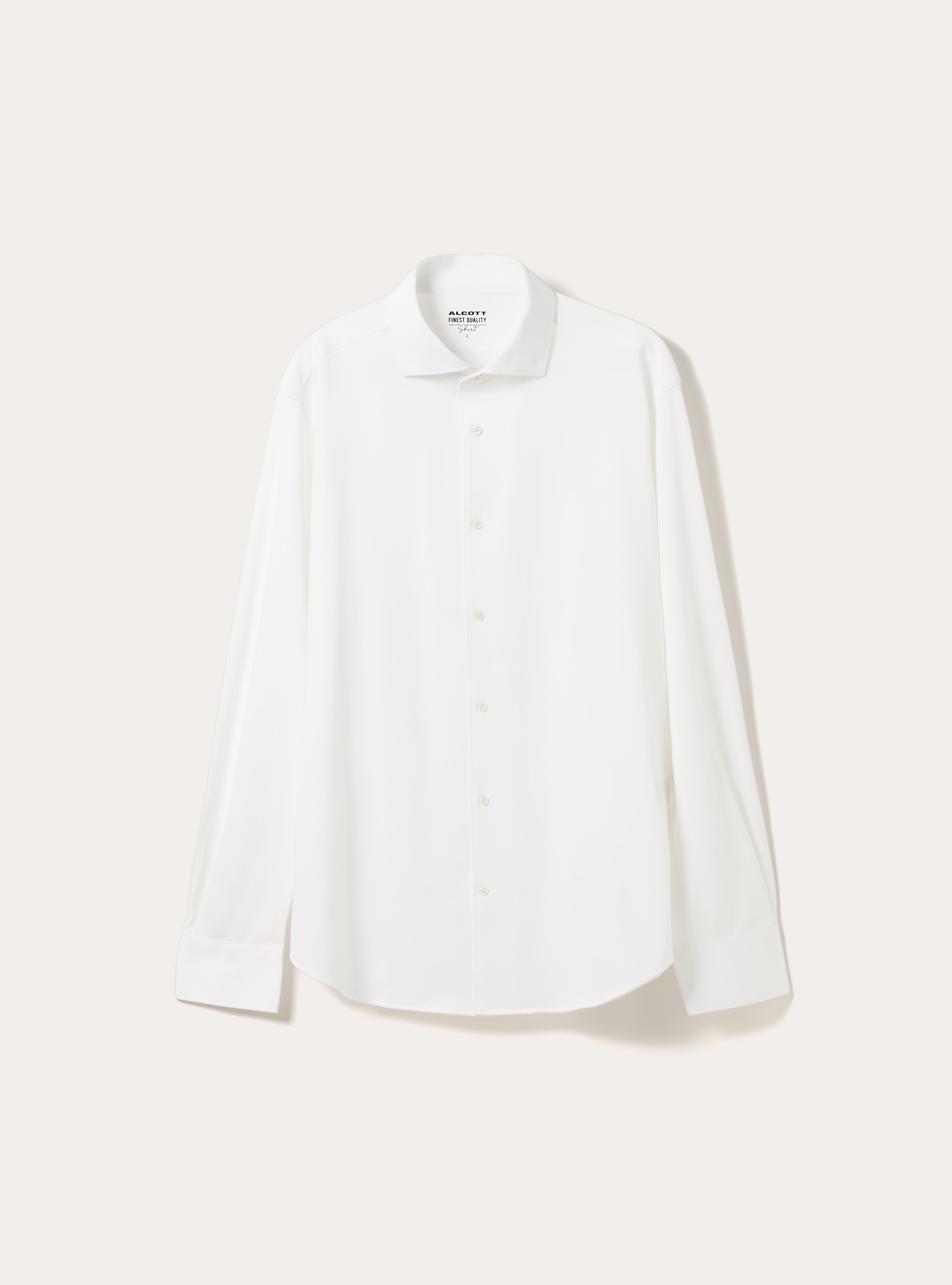 Traveller-Hemd aus Jersey, WH3 WHITE