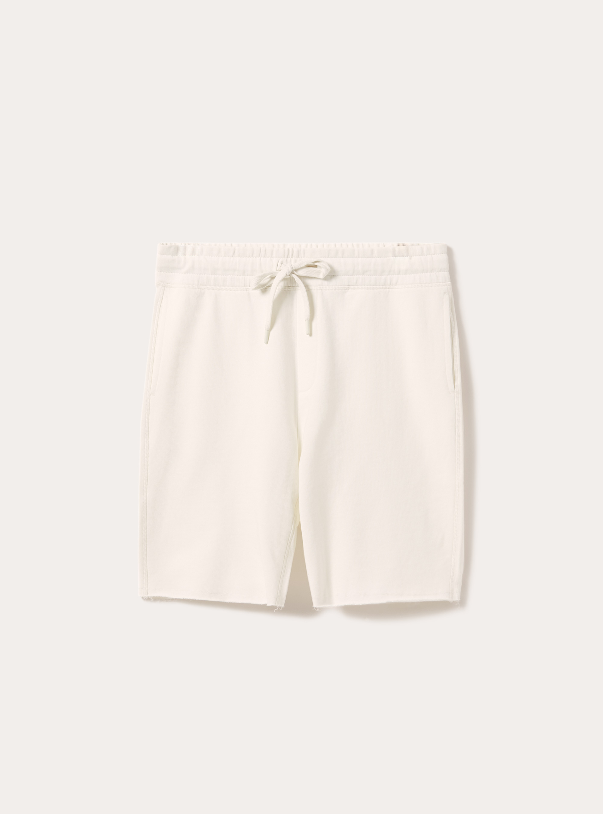 Jogger-Bermudashorts aus Baumwolle, WH1 OFF WHITE