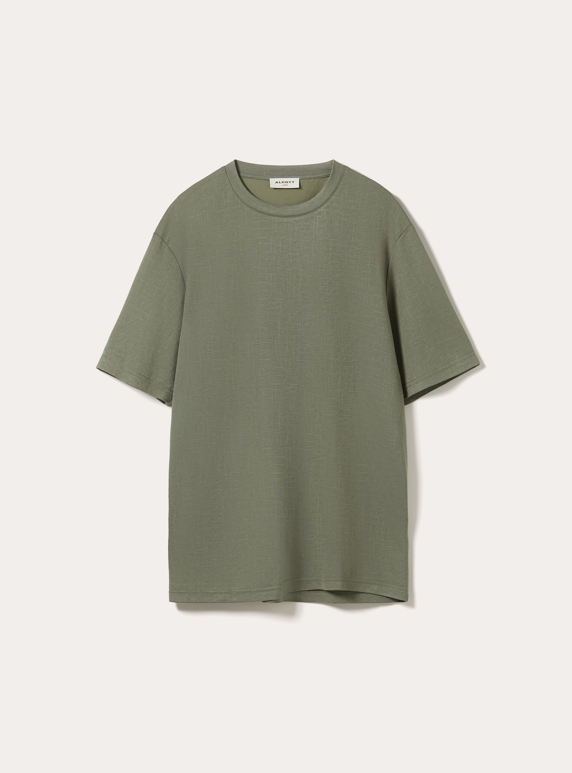 Maglietta boxy fit con texture, KAKY MEDIO