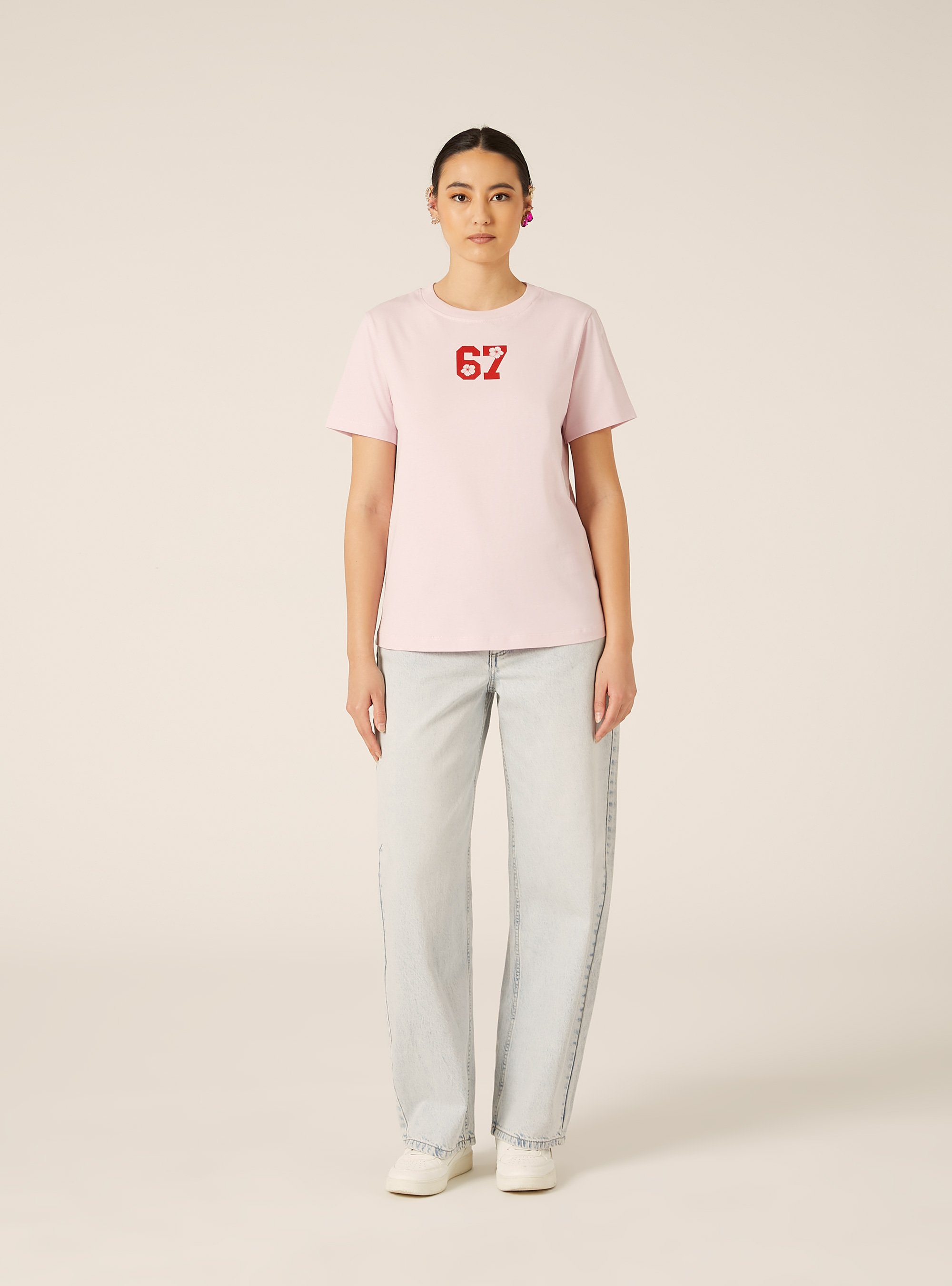 Camiseta con Estampado Six Seven, PK3 PINK LIGHT