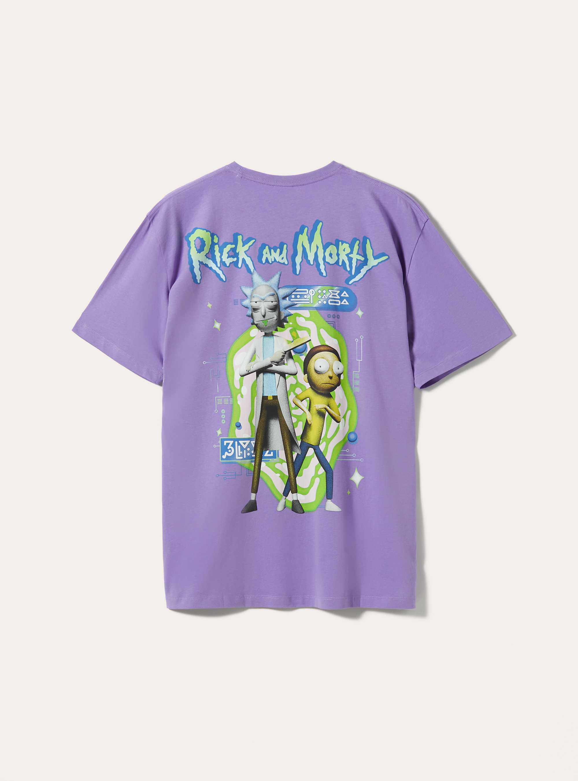 Rick and Morty / Alcott T-shirt, LC2 LILLAC MEDIUM