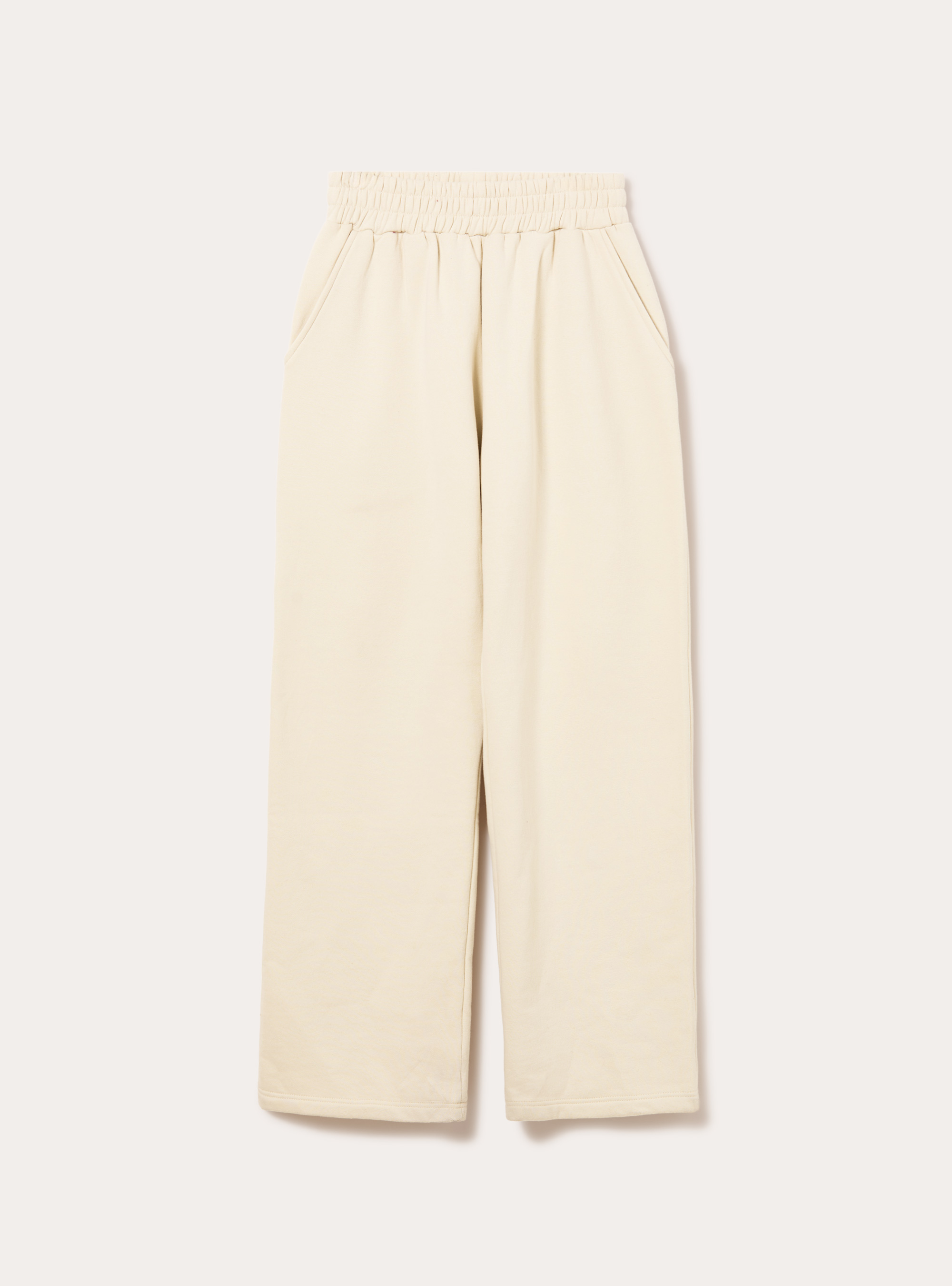 Pantalon ample en molleton, CR3 CREAM LIGHT