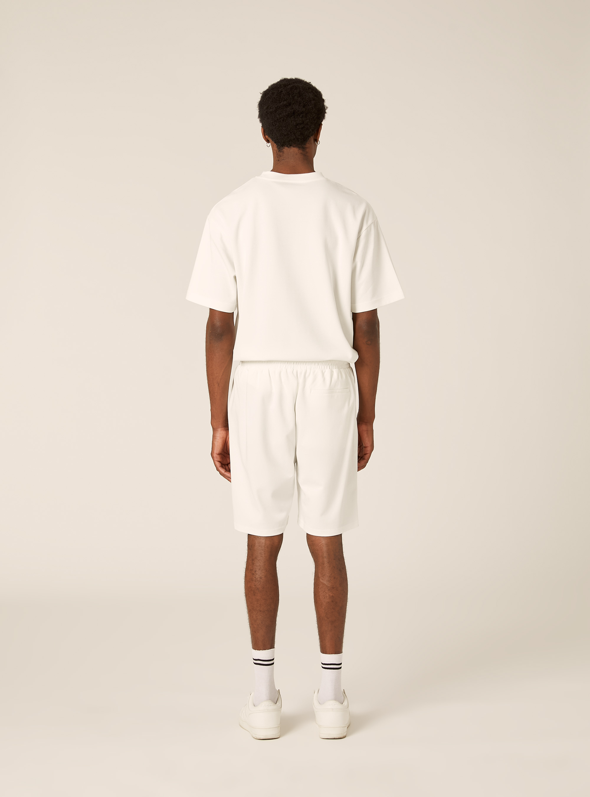 Bermuda AIRes en jersey, WH1 OFF WHITE