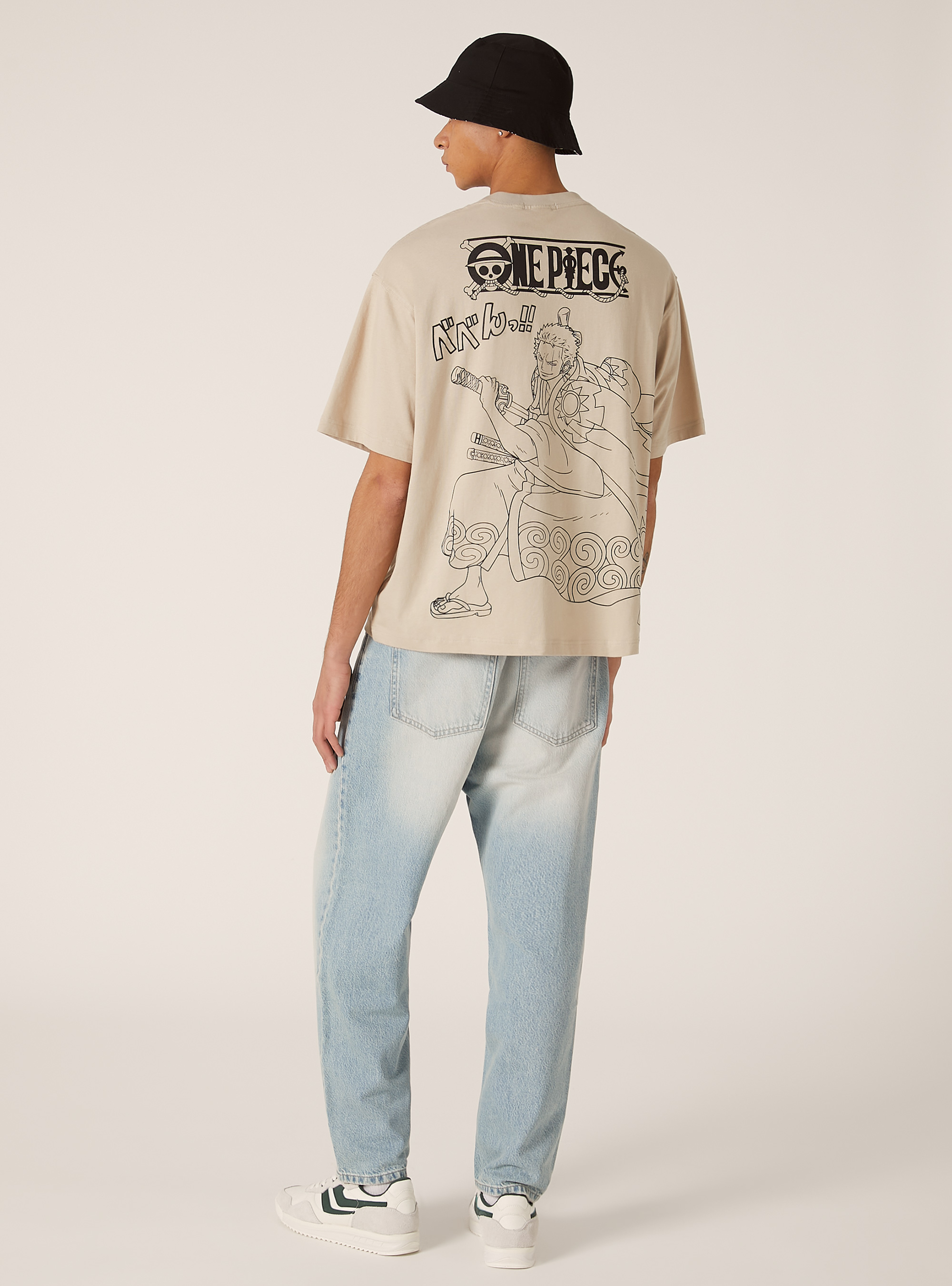 T-shirt coupe carr&eacute;e One Piece / Alcott, BG2 BEIGE MEDIUM