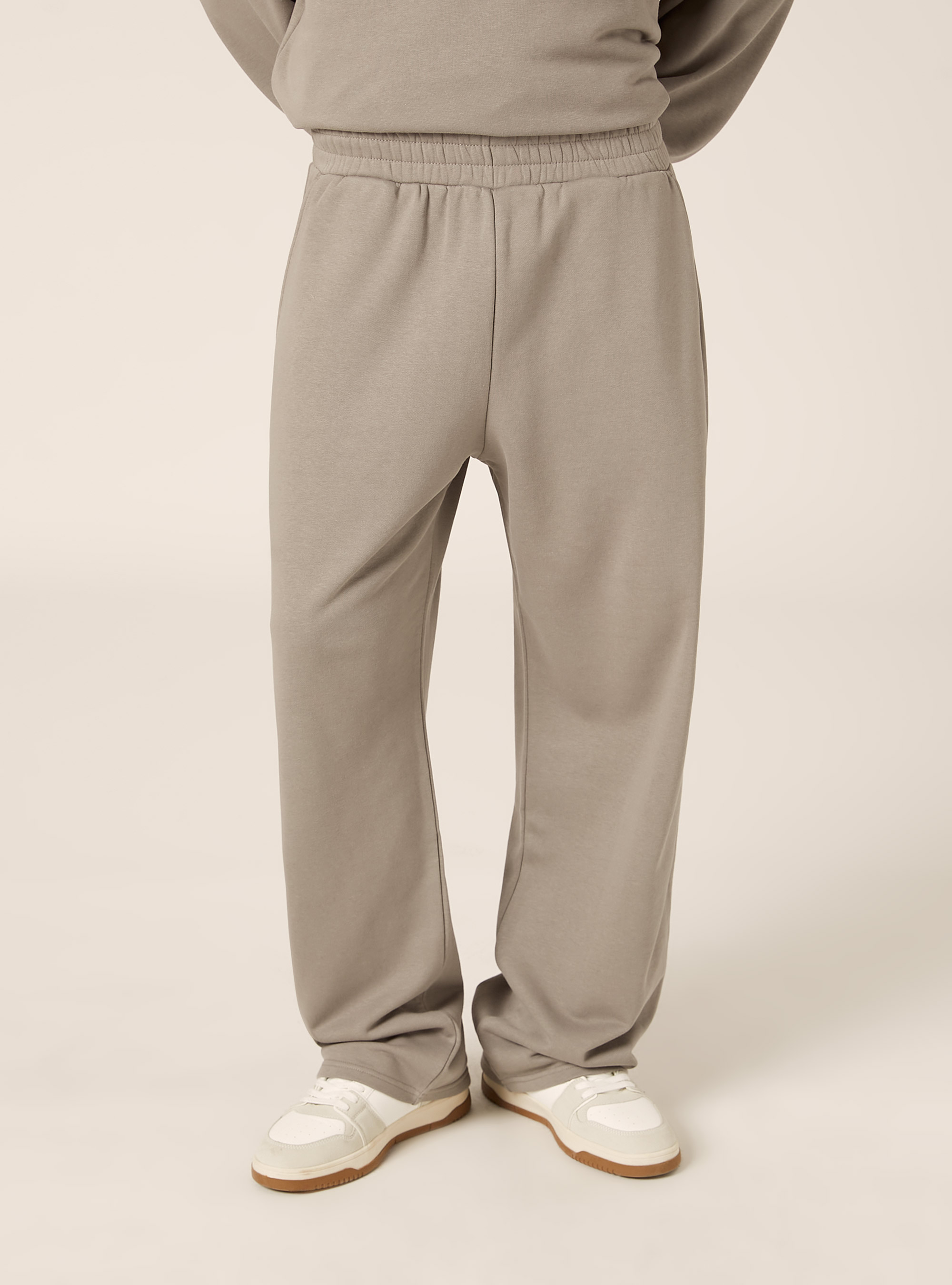 Pantalon ample l&eacute;ger en molleton, GY2 GREY MEDIUM