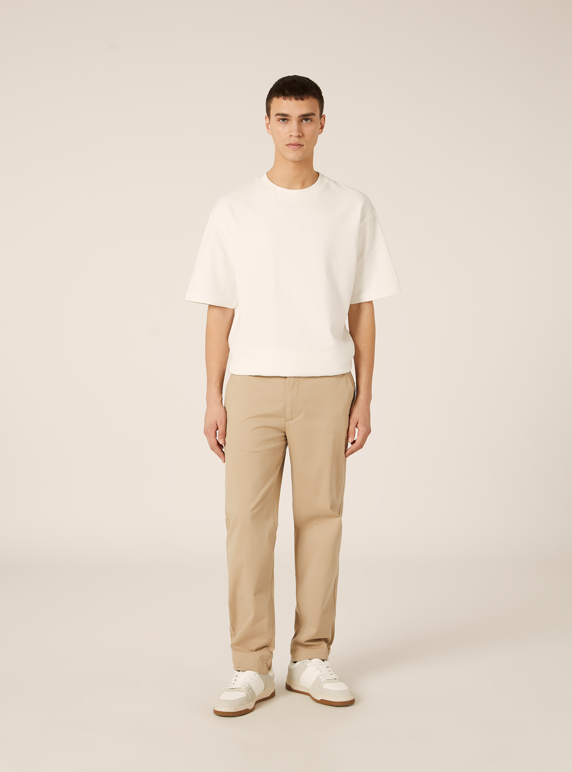 Slim Fit Chino-Hose, BG2 BEIGE MEDIUM