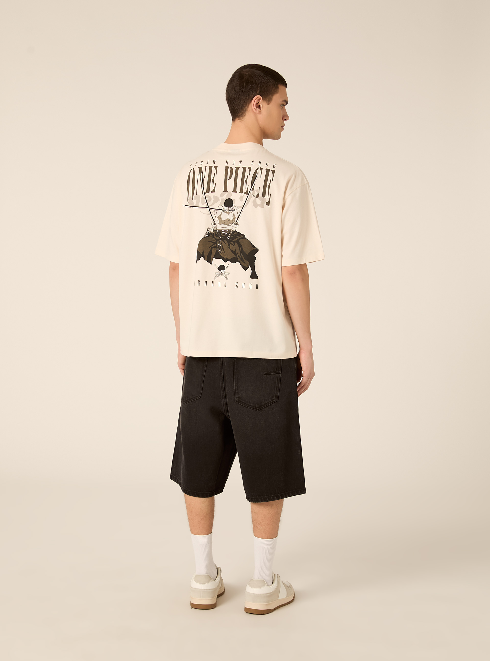 Camiseta de corte recto One Piece / Alcott, CR3 CREAM LIGHT