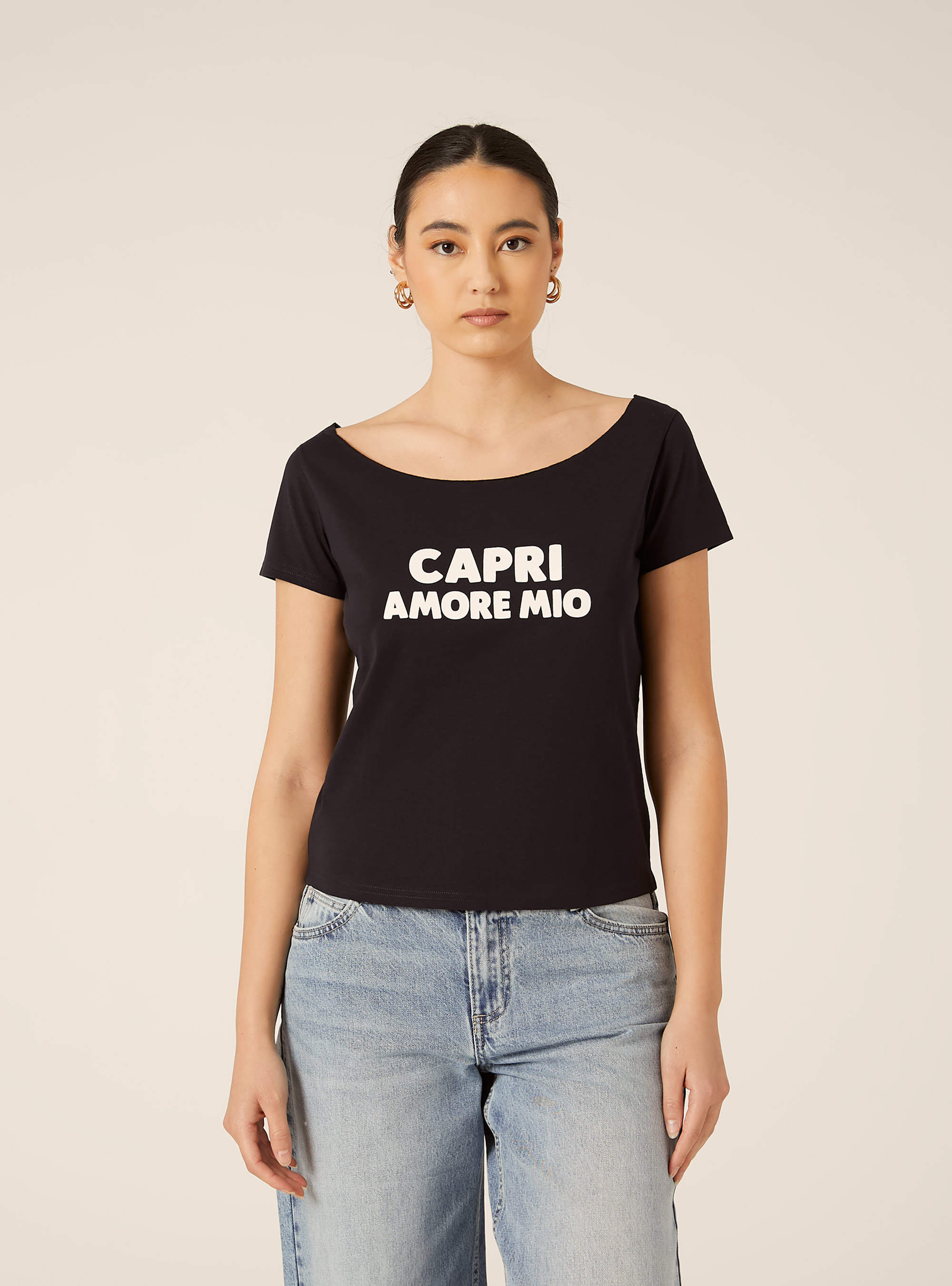 Camiseta con Escote Barco, NA1 NAVY DARK