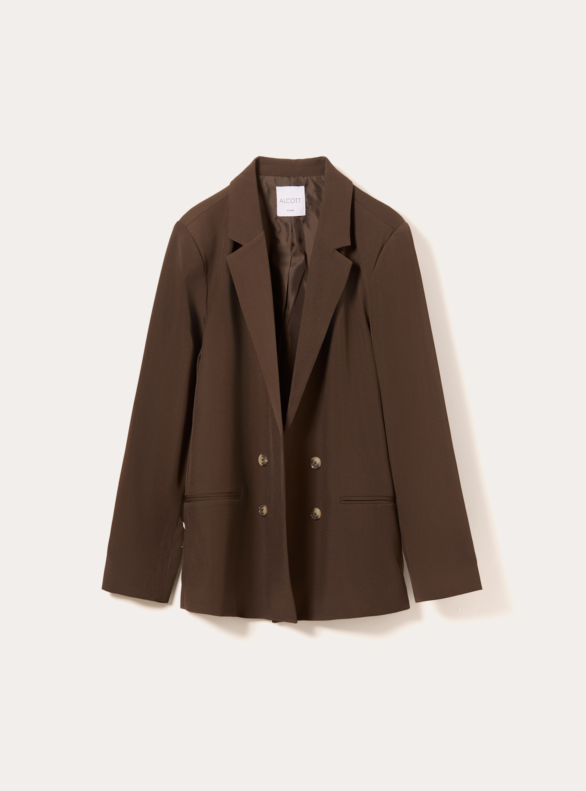 Blazer croise, BR2 BROWN MEDIUM