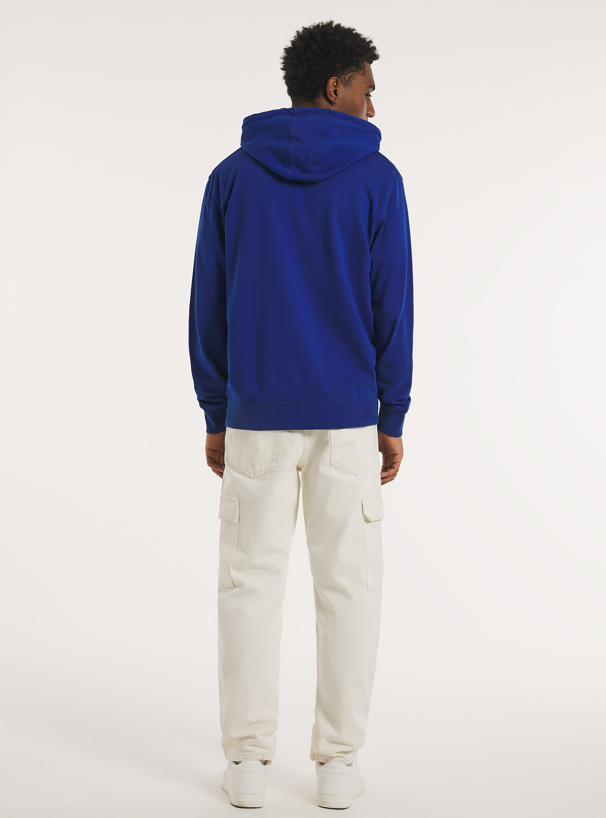 Zip et sweat &agrave; capuche en coton, RY1 ROYALE DARK