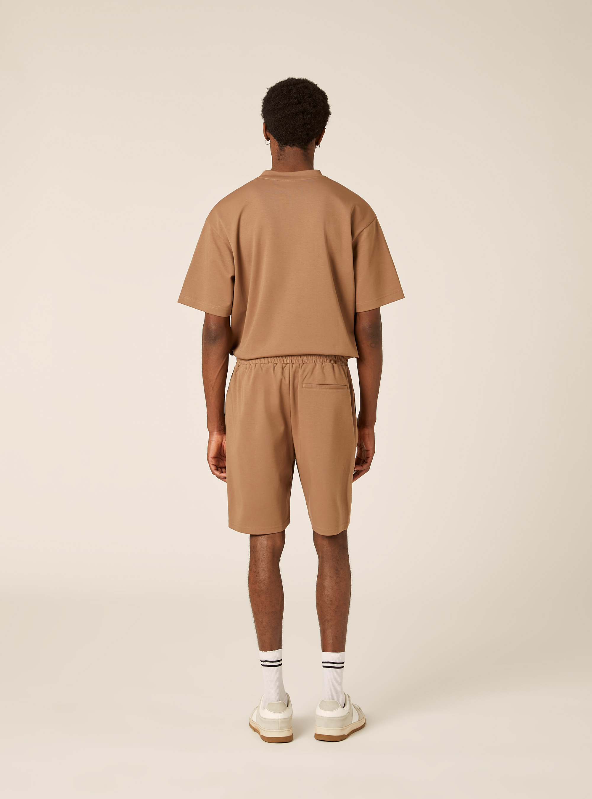 Bermudas AIRes de jersey, BR2 BROWN MEDIUM